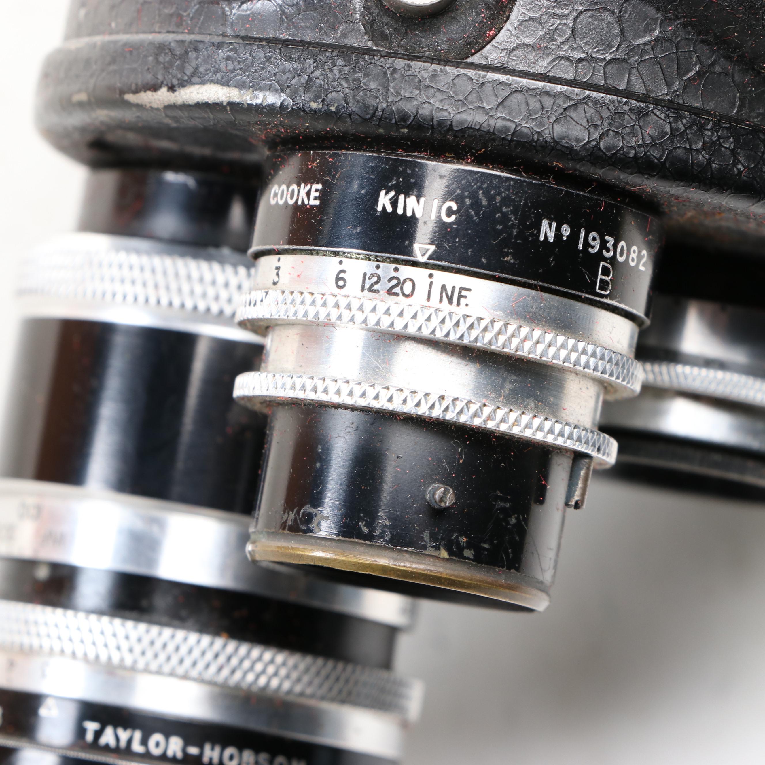 Bell & Howell Filmo 70 Model D 16mm Video Camera, Early to Mid-20th Century