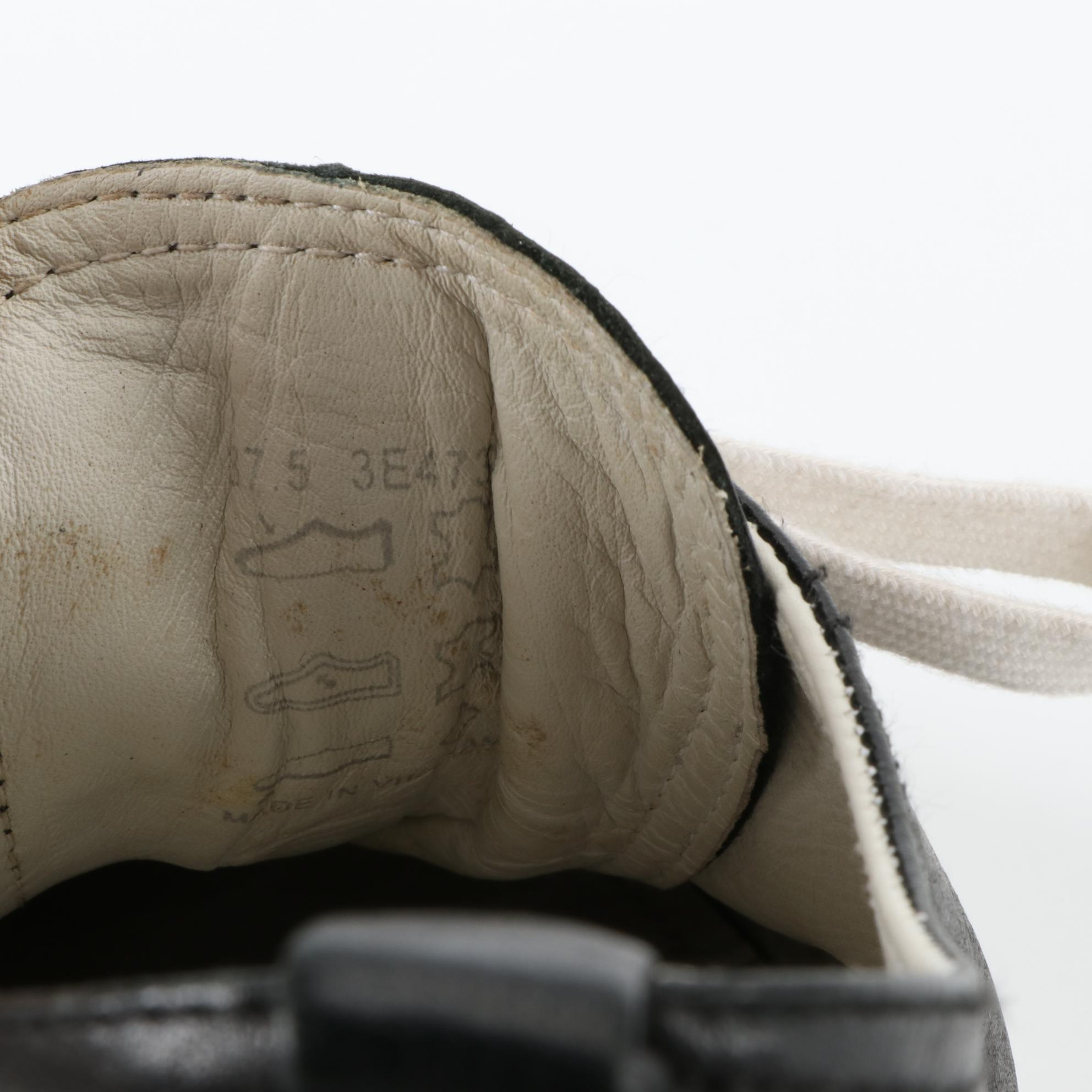 Prada Linea Rossa Low Top Sneakers in Black Leather