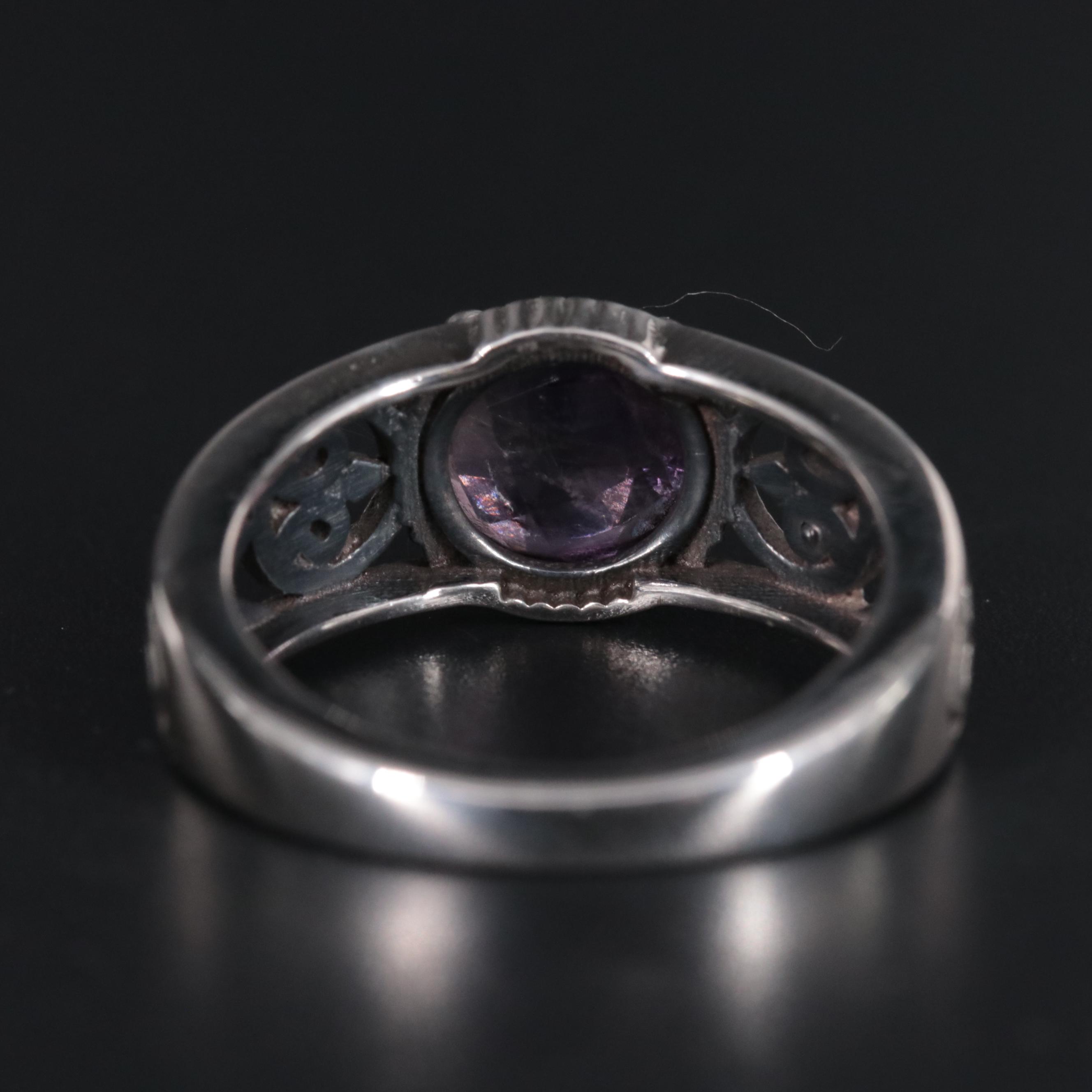 Sterling Silver Amethyst Ring