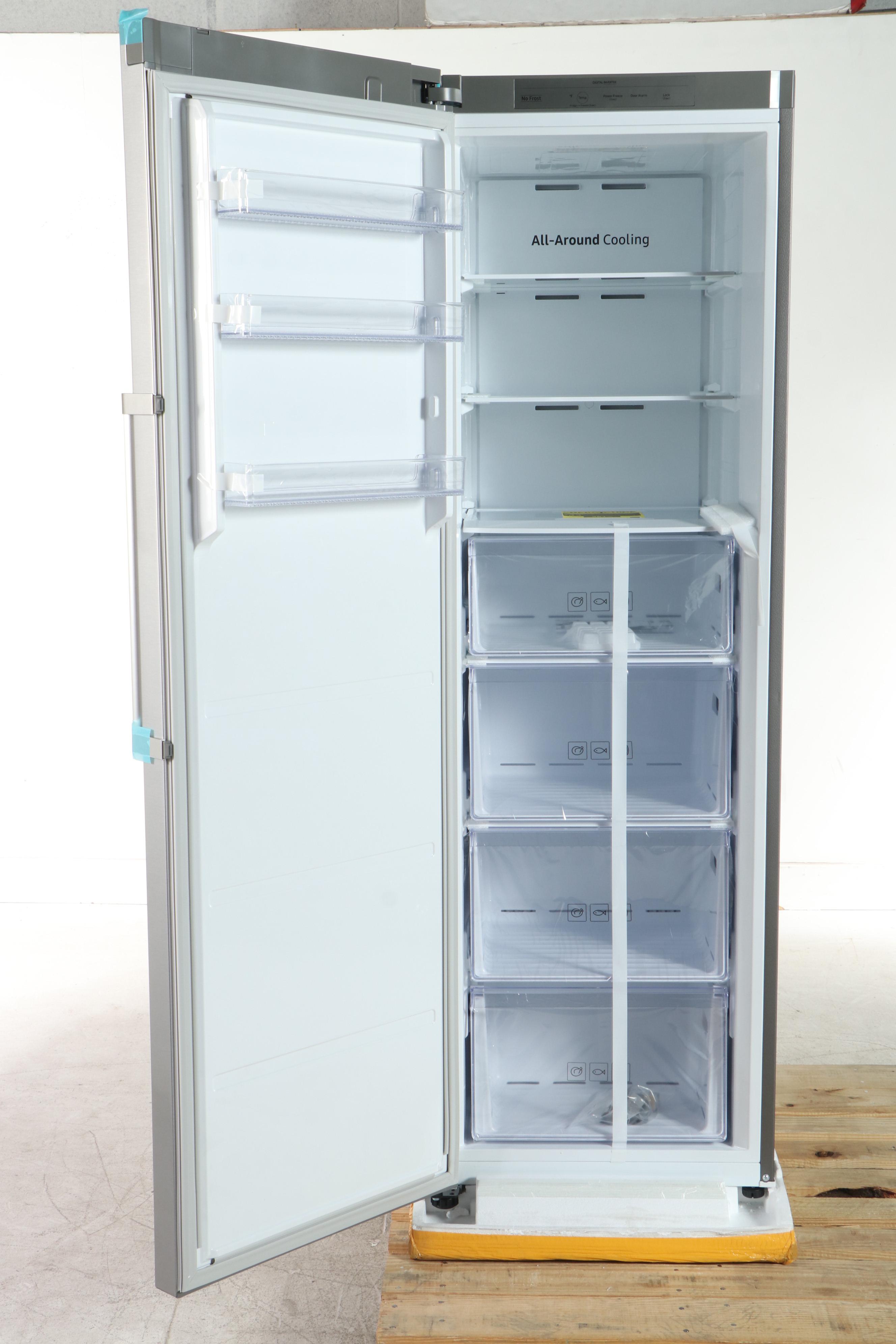 Samsung 11.4 Cu. Ft. Stainless Steel Convertible Upright Freezer