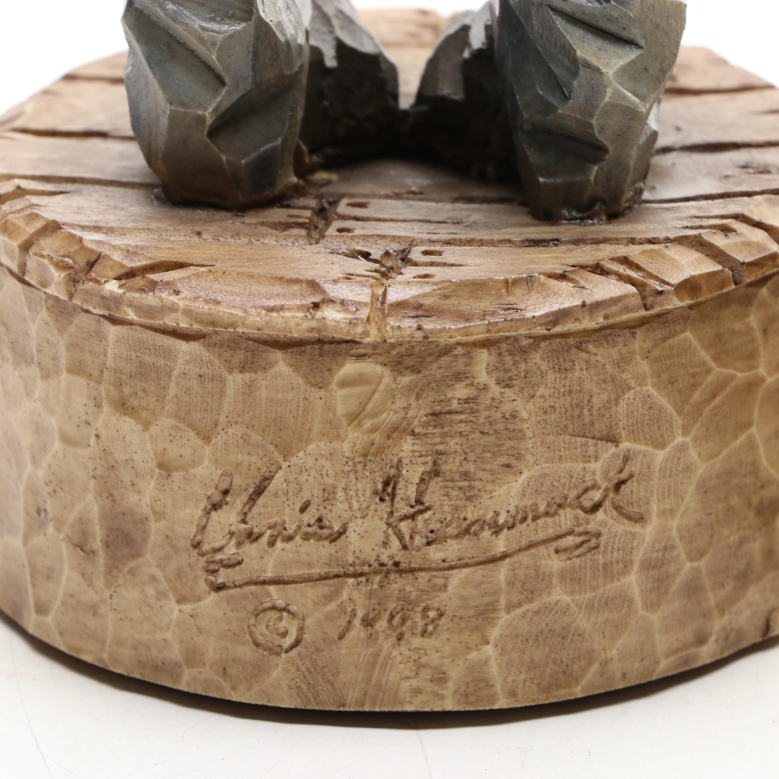 Chris Hammack Spit 'N' Whittle Resin Cowboy Figurines