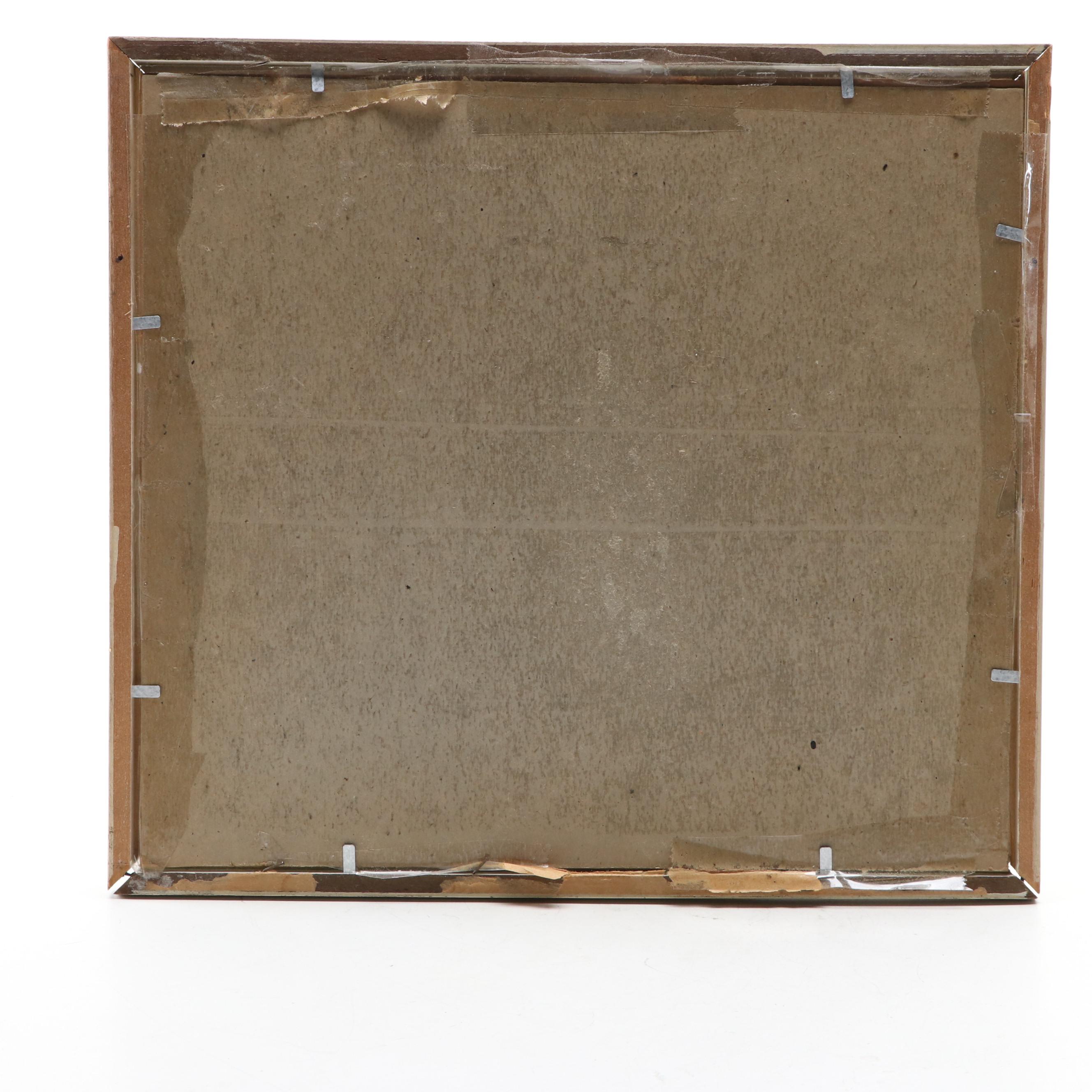 Landscape Offset Lithograph After Rockwell Kent "Mt. Equinox, Winter"