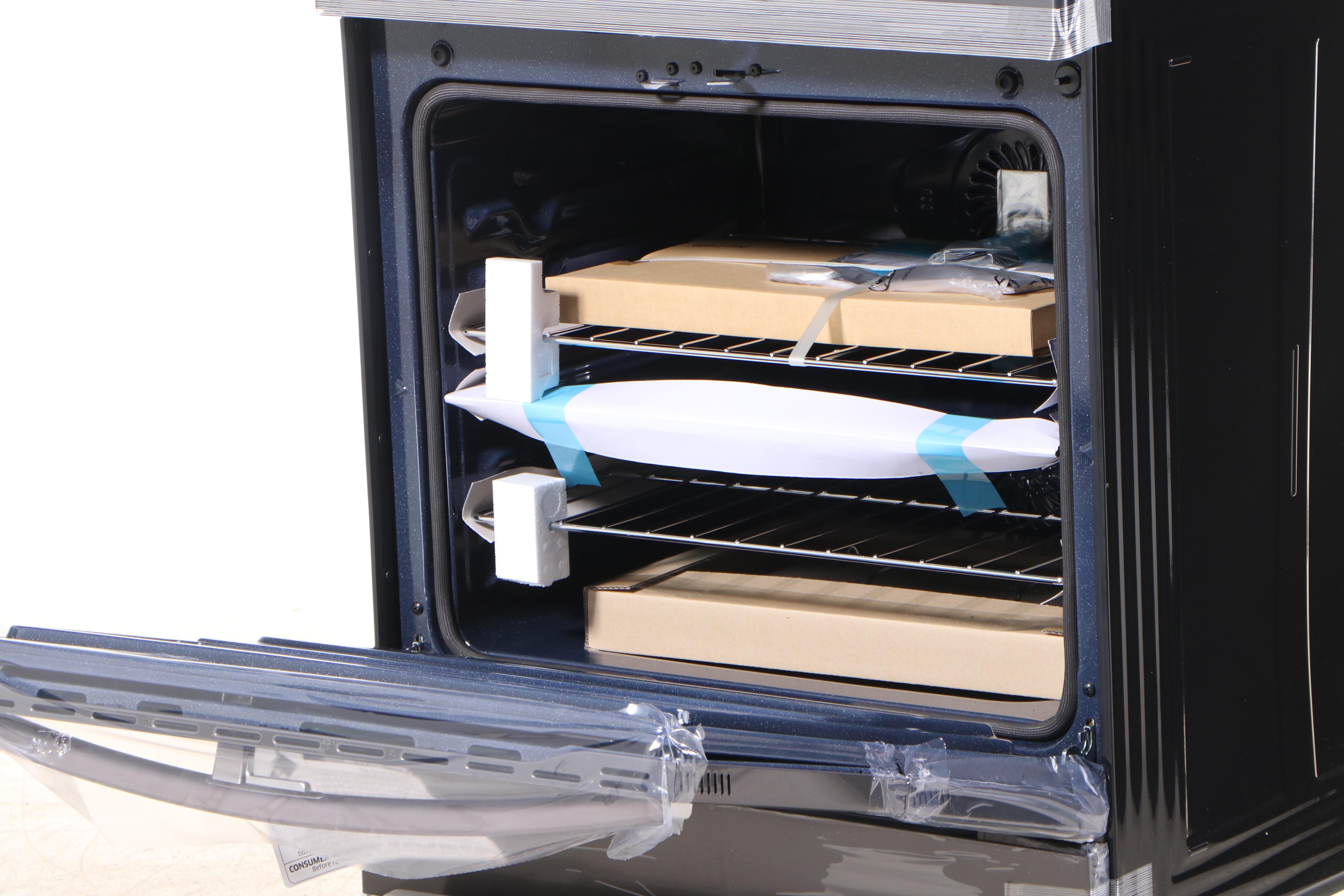 Samsung 6.3 Cu. Ft. Stainless Steel Smart Freestanding Electric Range