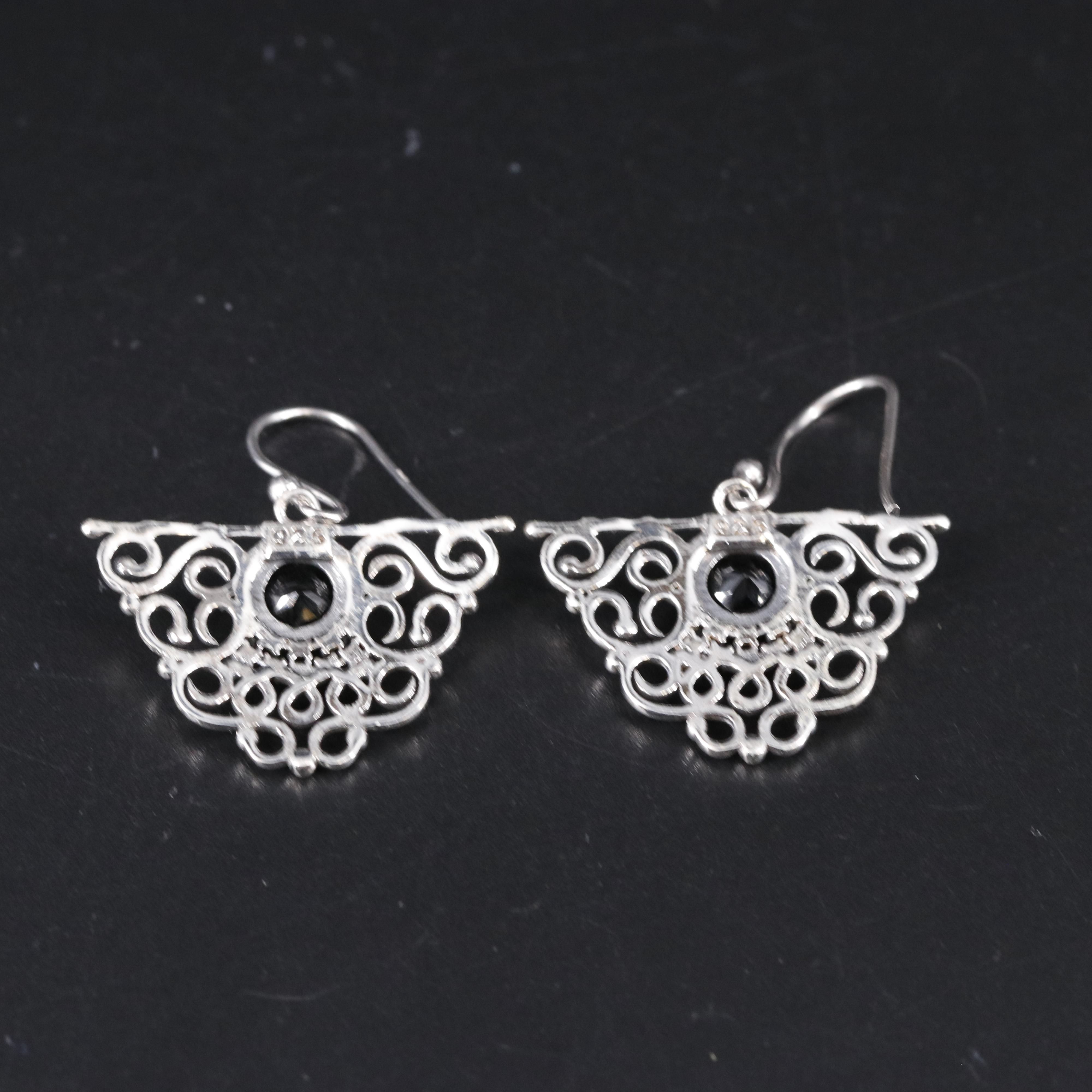 Sterling Silver Gemstone Earrings