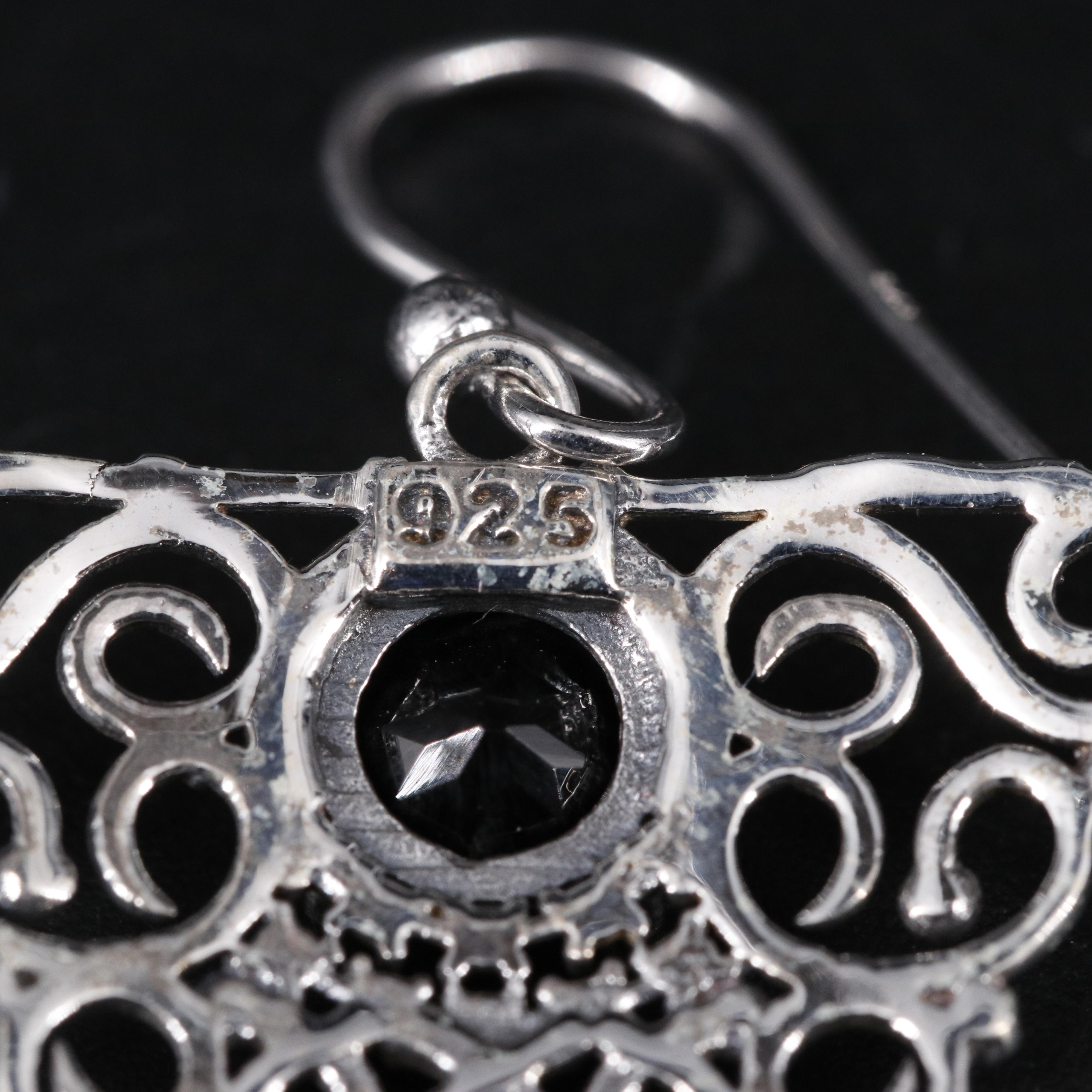 Sterling Silver Gemstone Earrings