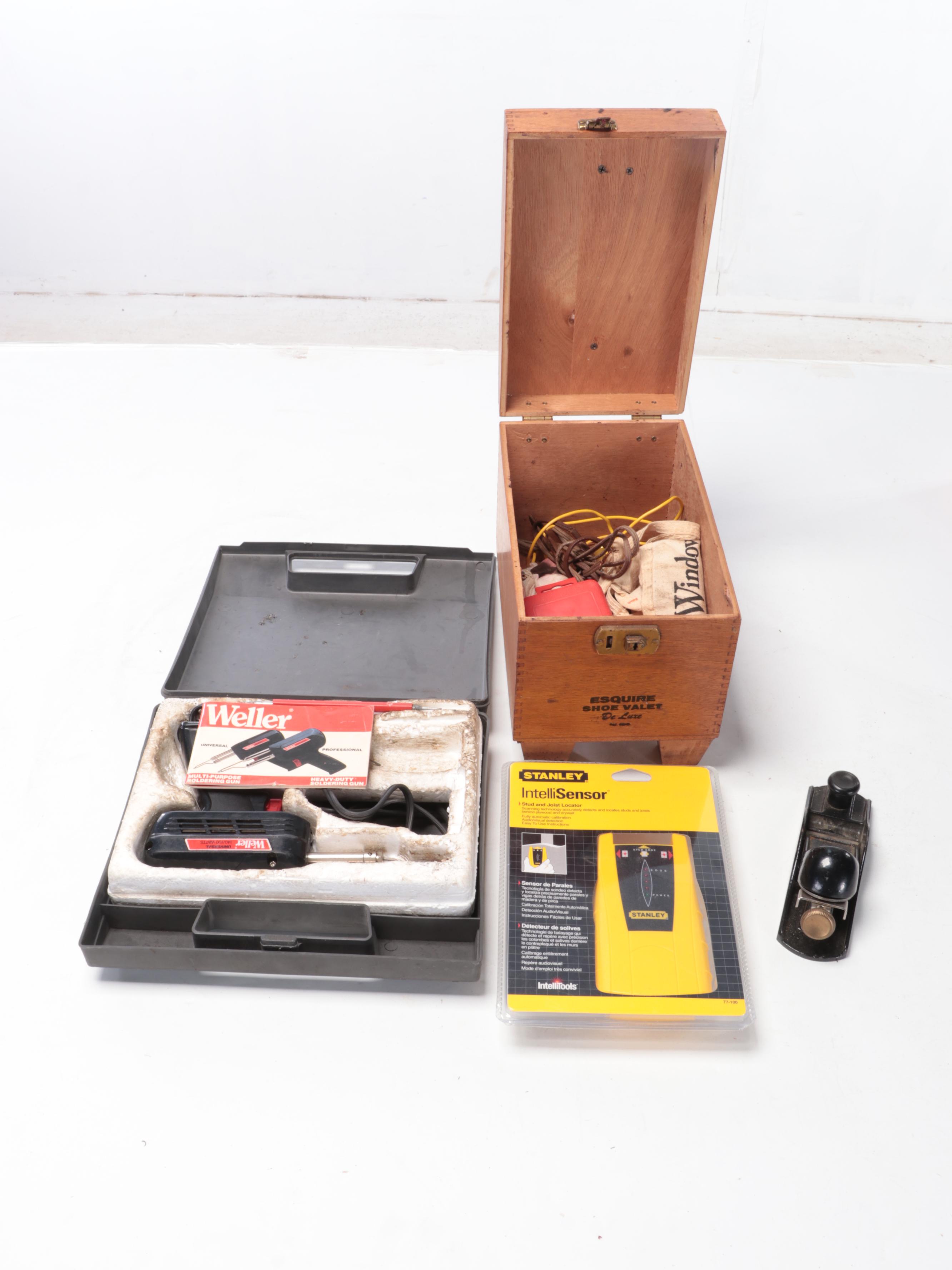 Makita Circular Saw With Staple Guns, Bar Clamps and Other Tools