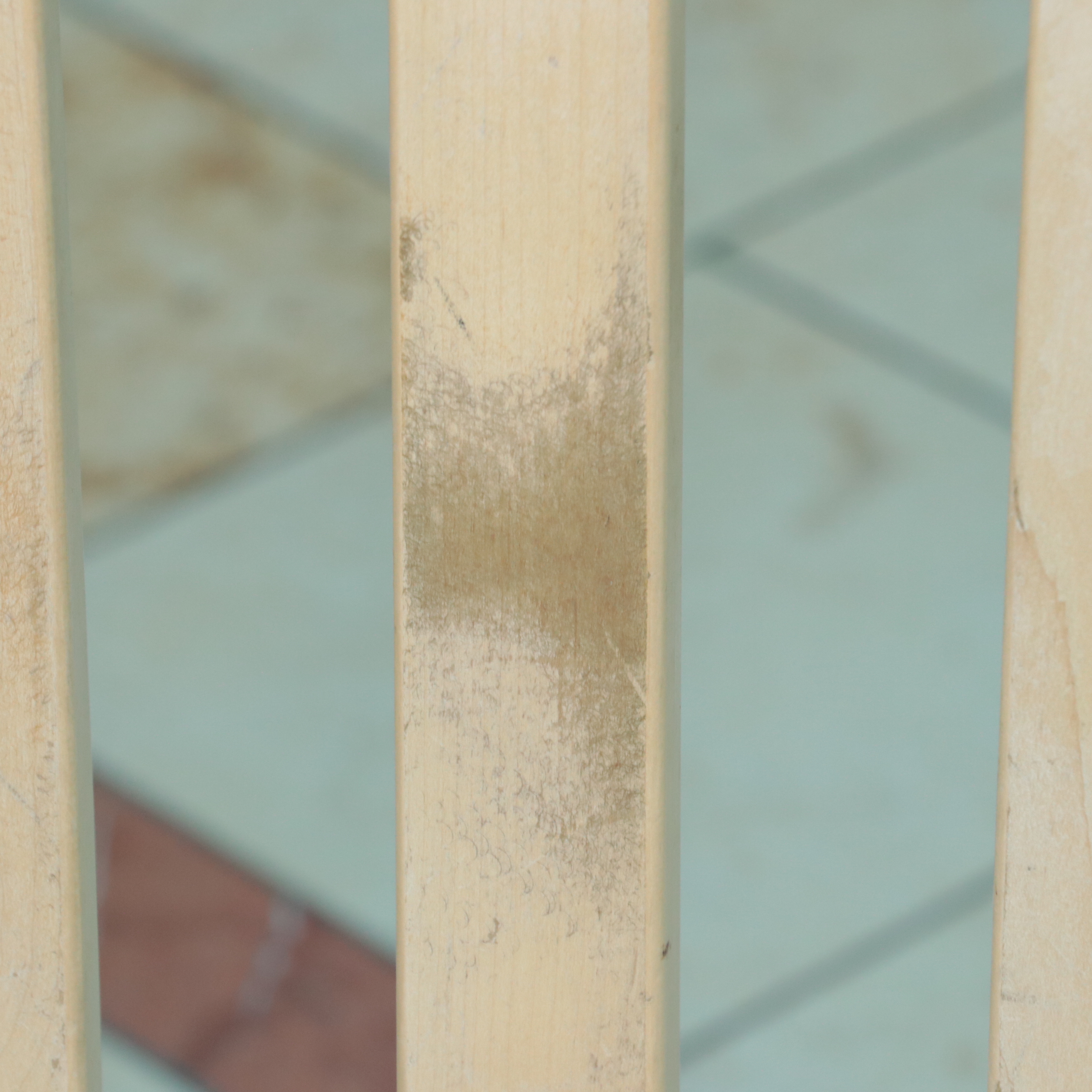 Pair of Large Curved Wood Benches