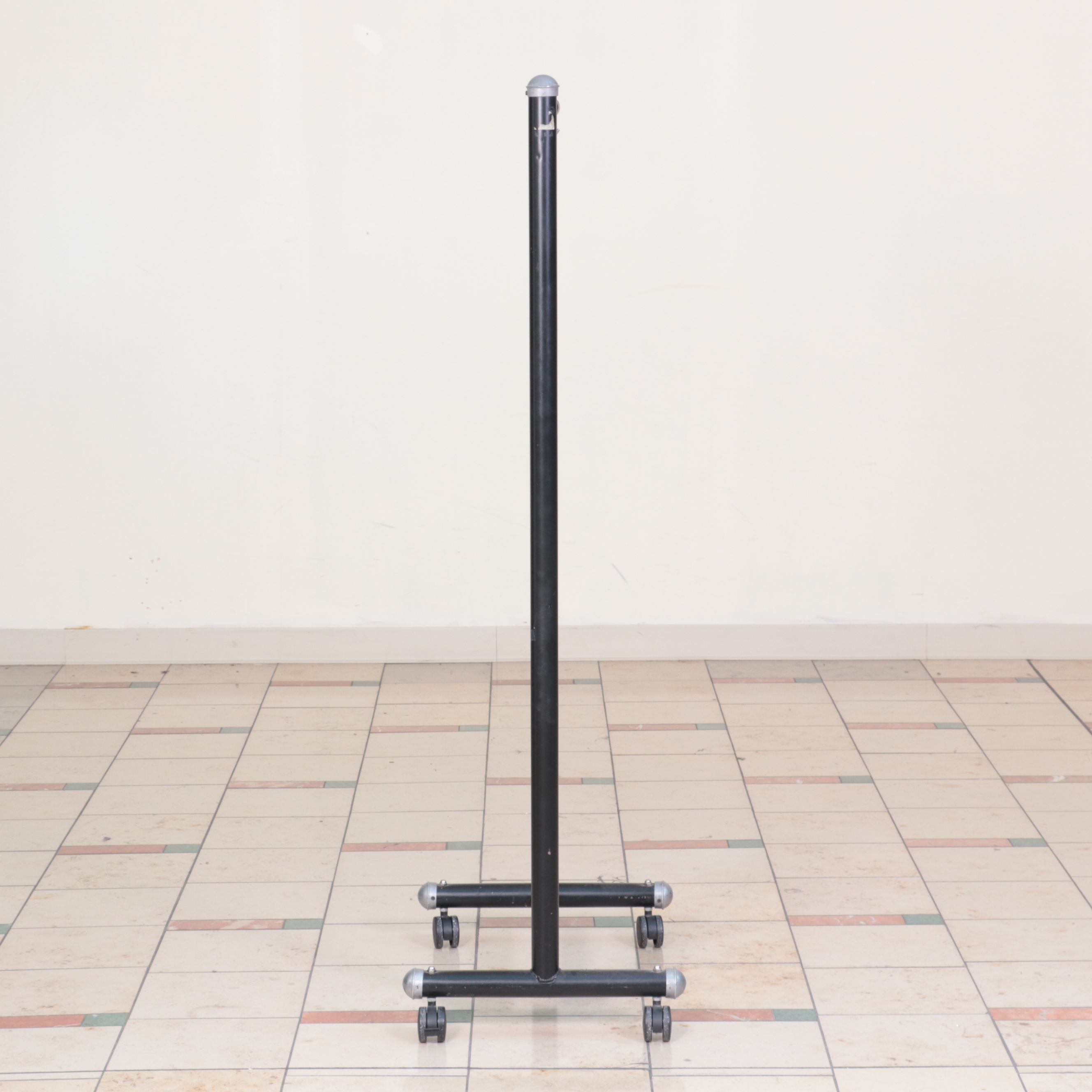 Three Metal Rolling Clothing Display Racks