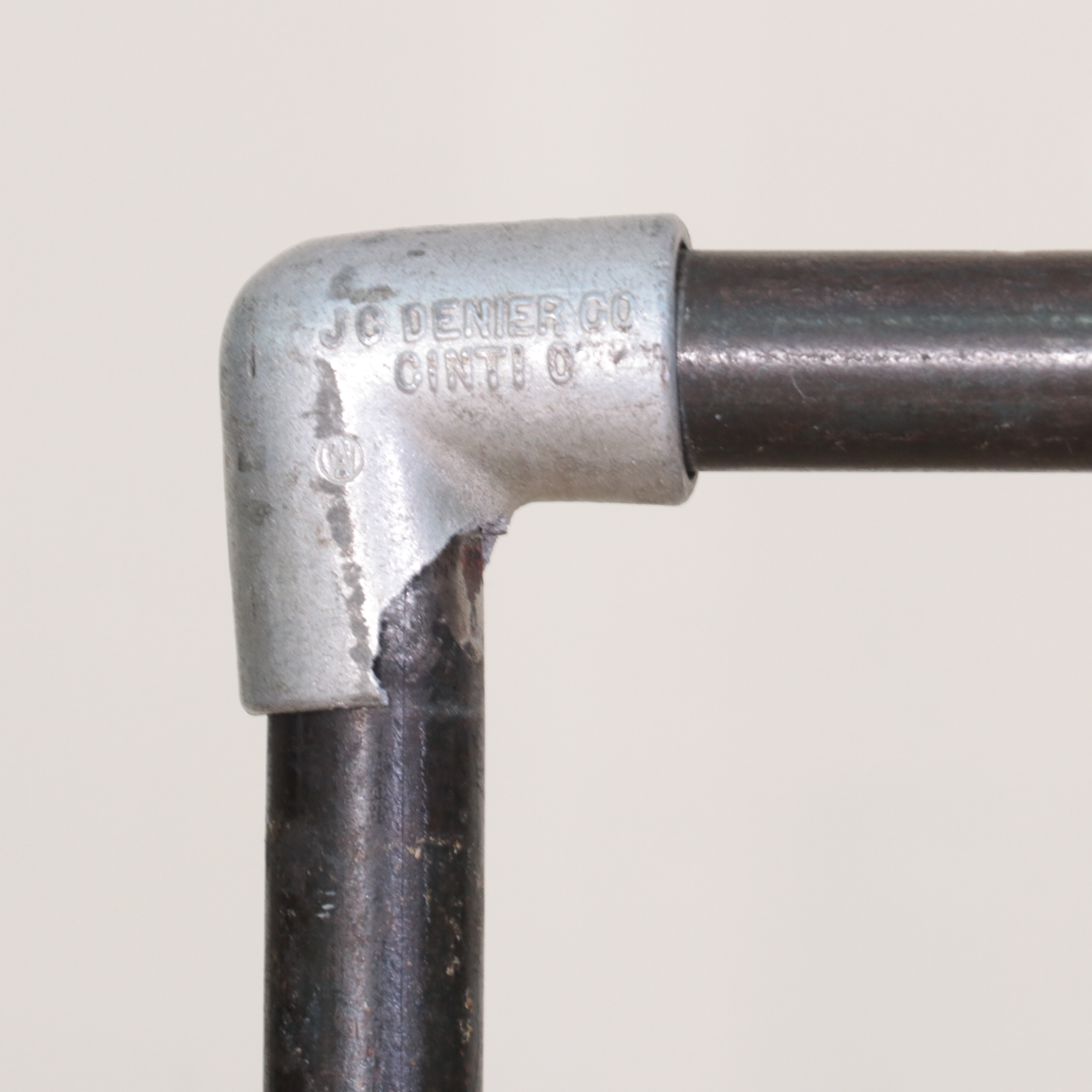 Three Metal Rolling Clothing Display Racks