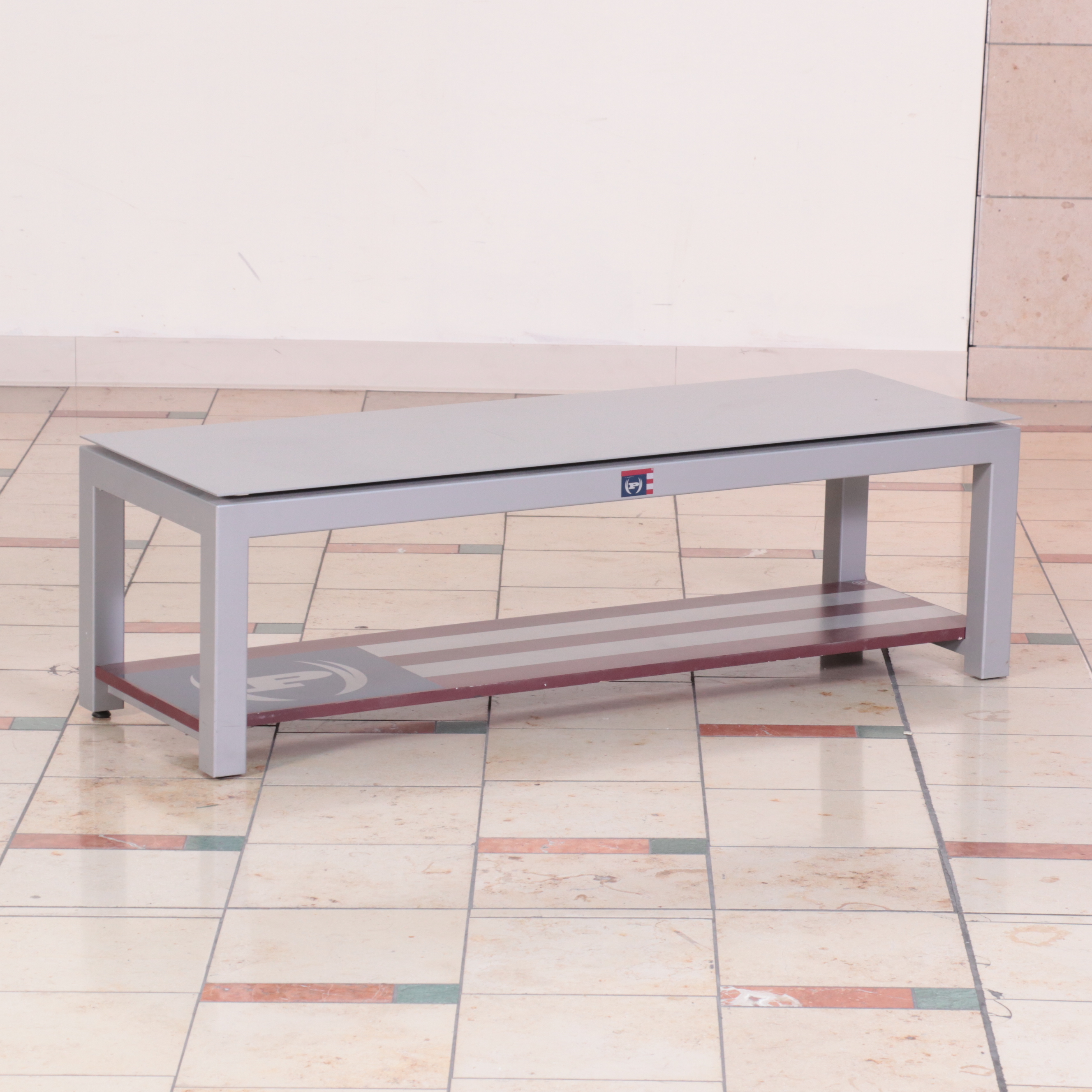 Three Phat Farm Metal Display Tables