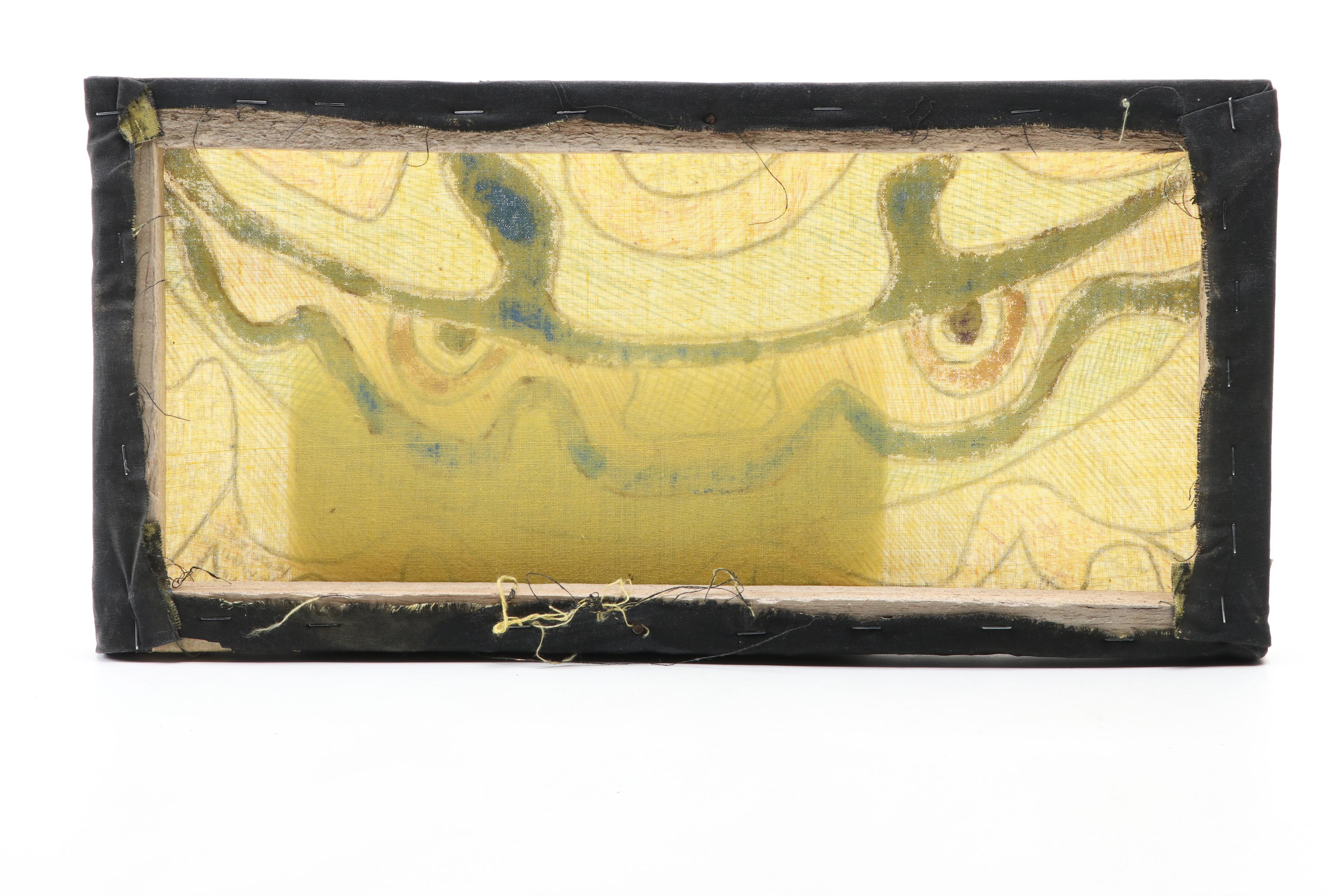 Kayode Buraimoh Abstract Mixed Media Painting