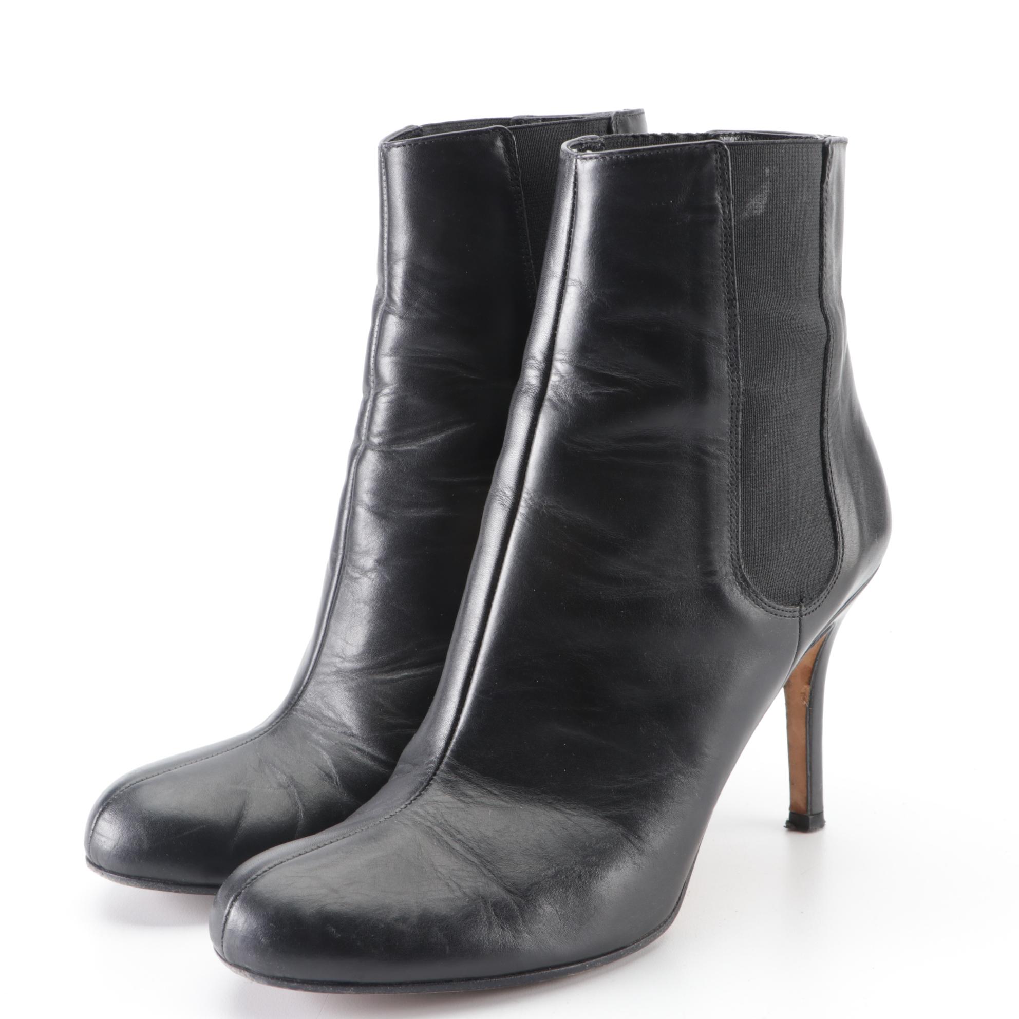 Tory Burch Deanna Suede Wedge Boots and Kate Spade Katrina Leather Boots