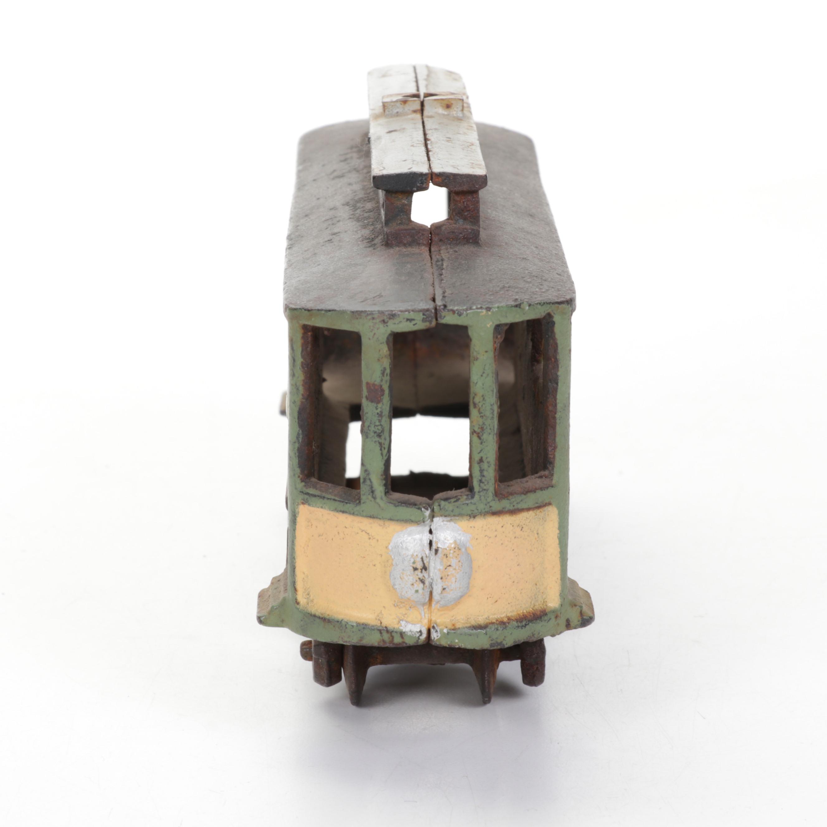 Cast Iron Toy "Trolley"