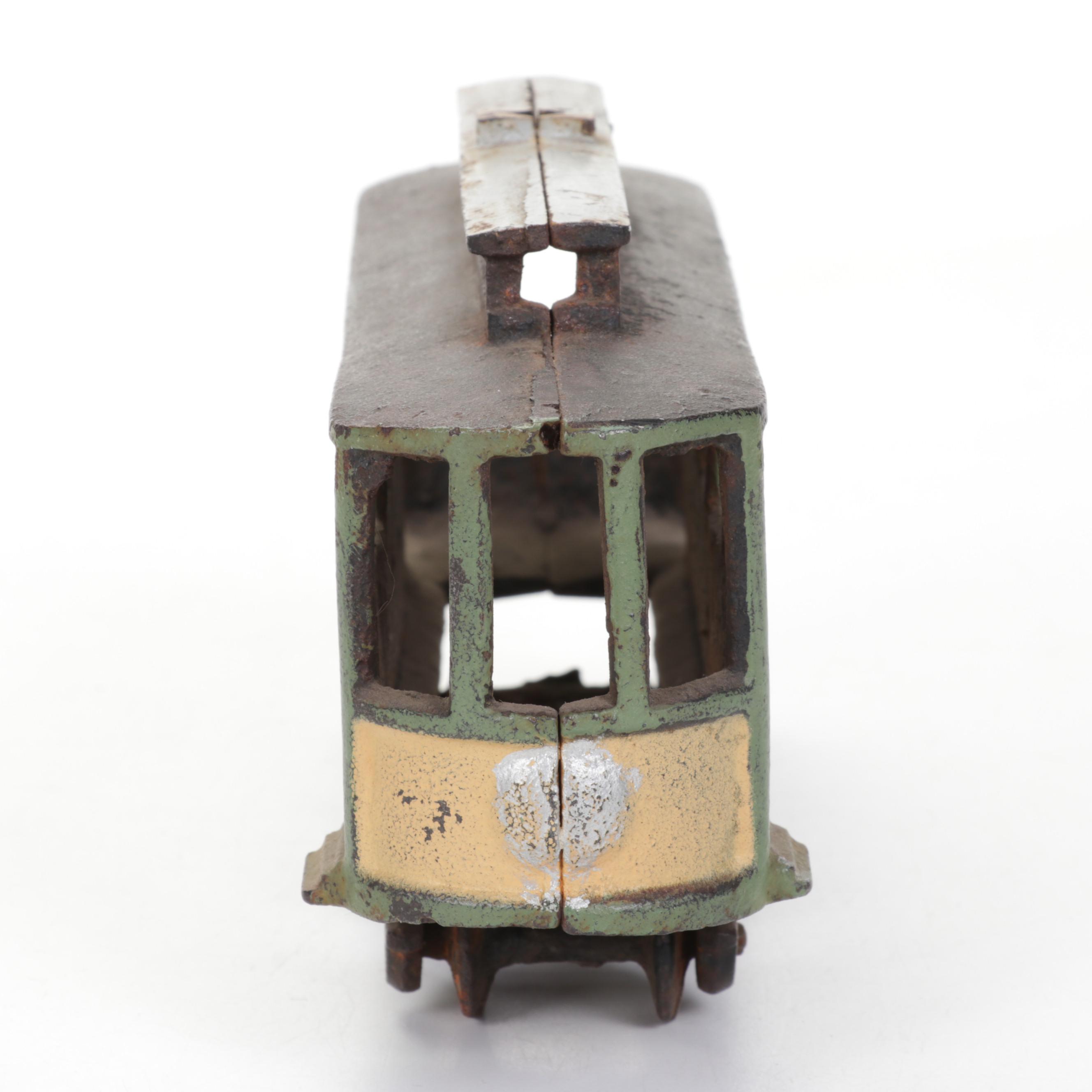 Cast Iron Toy "Trolley"