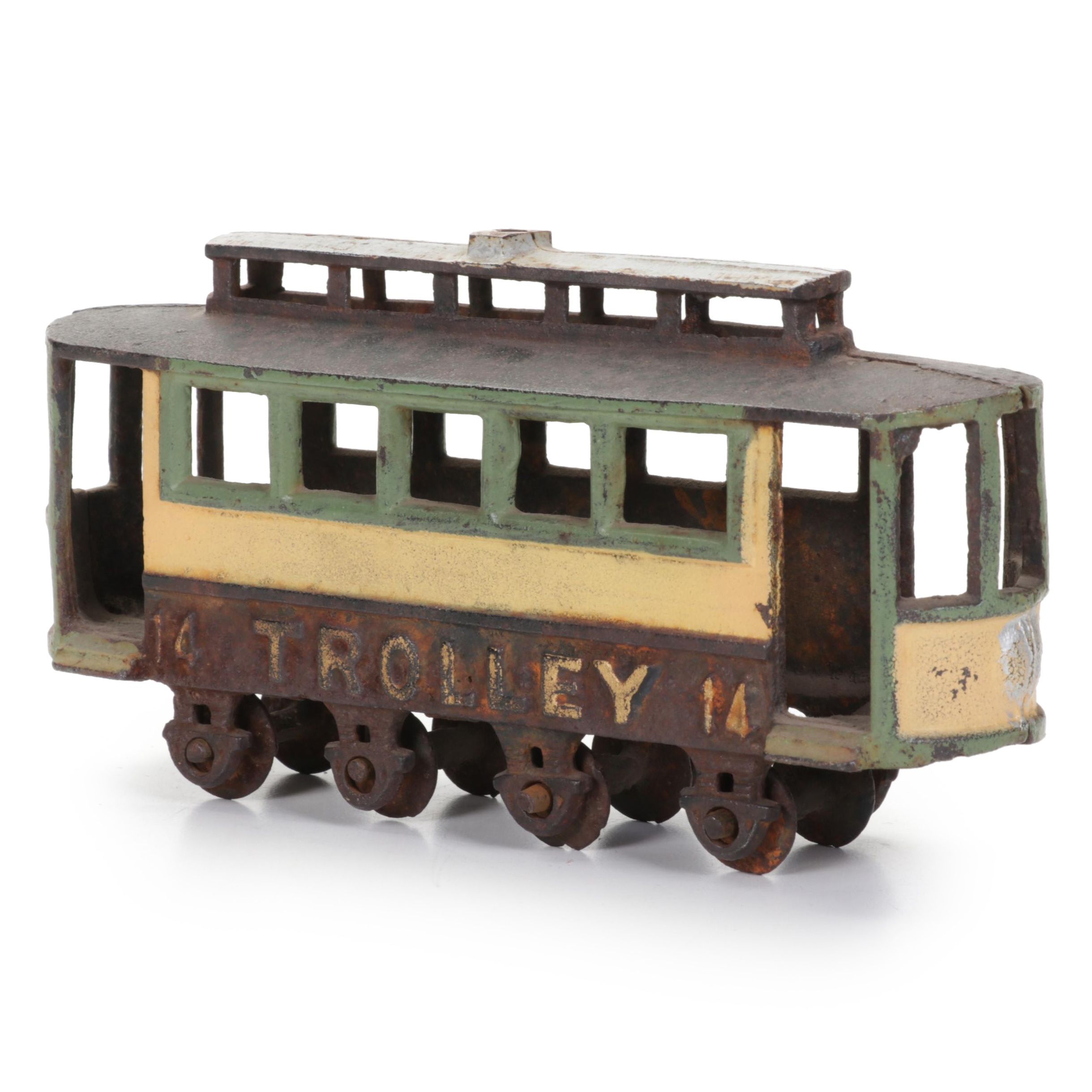 Cast Iron Toy "Trolley"