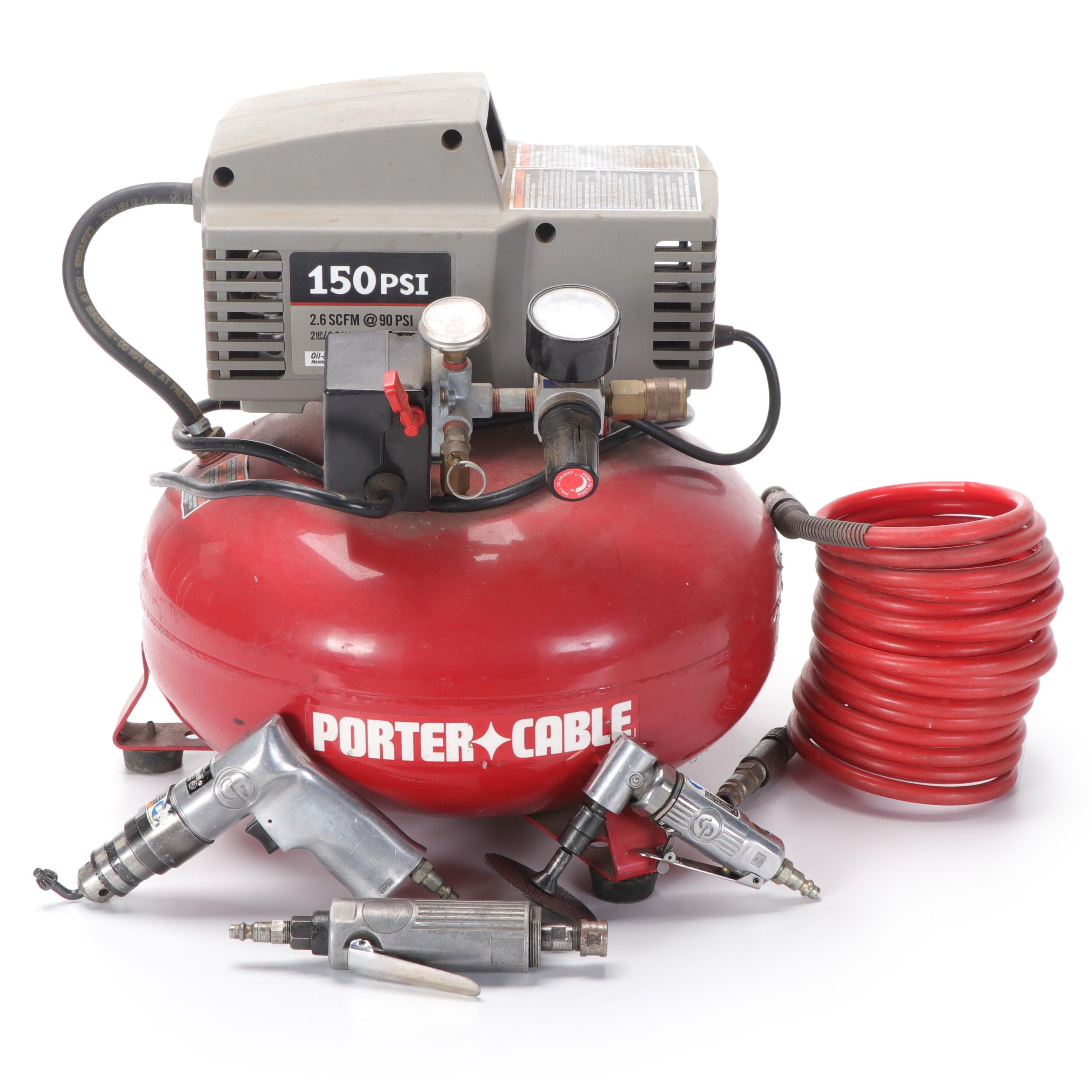 Porter-Cable Compressor, Chicago Pneumatic Tools, KARcher Pressure Washer