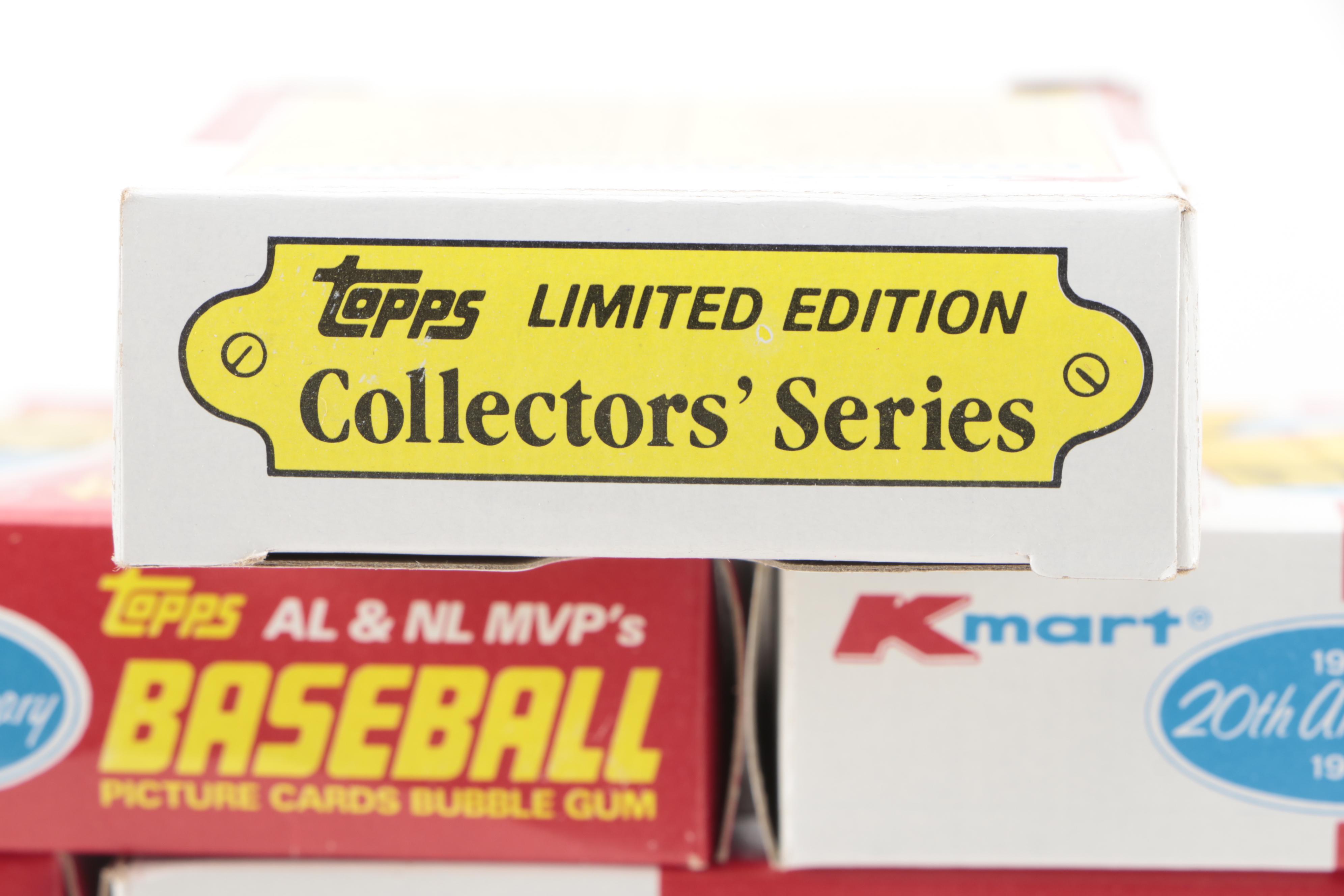 1982 Topps Limited Edition 20th Anniversary Baseball Cards in Original Boxes