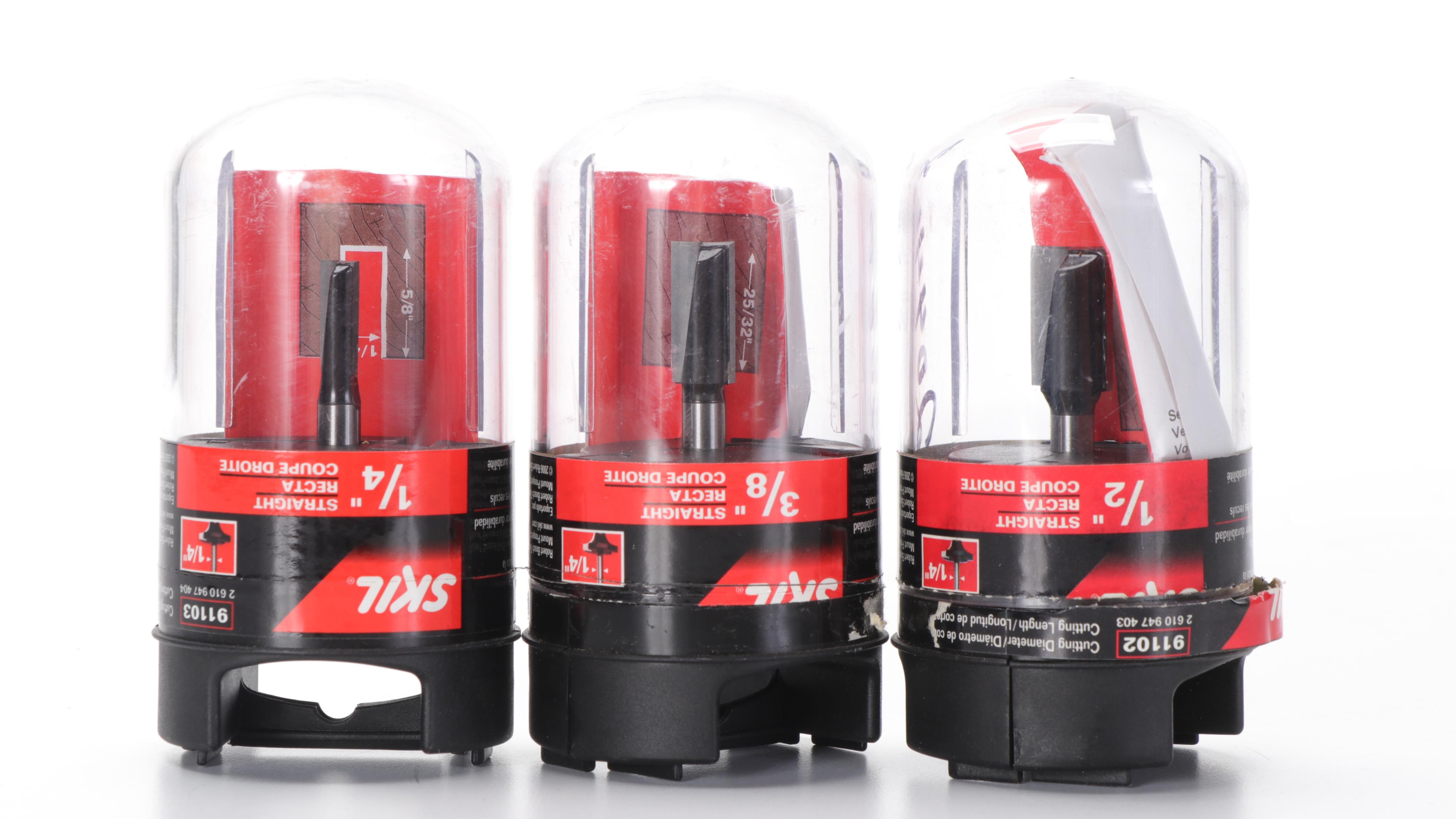 Craftsman Aluminum Router Table with SKIL Carbide Tip Router Bits, More