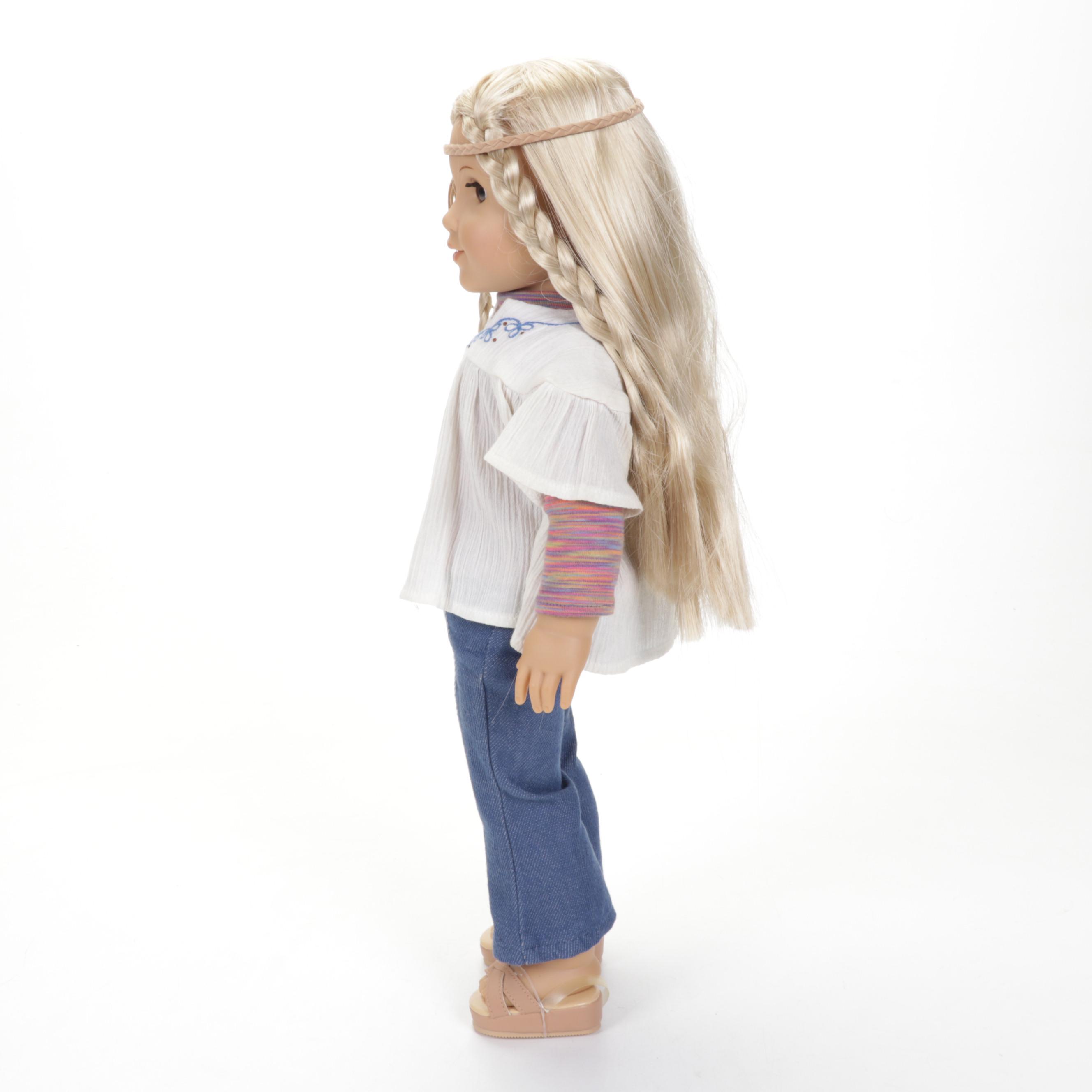 American Girl "Julie" Doll With Clothing, PC Game and "The Body Book For Girls"