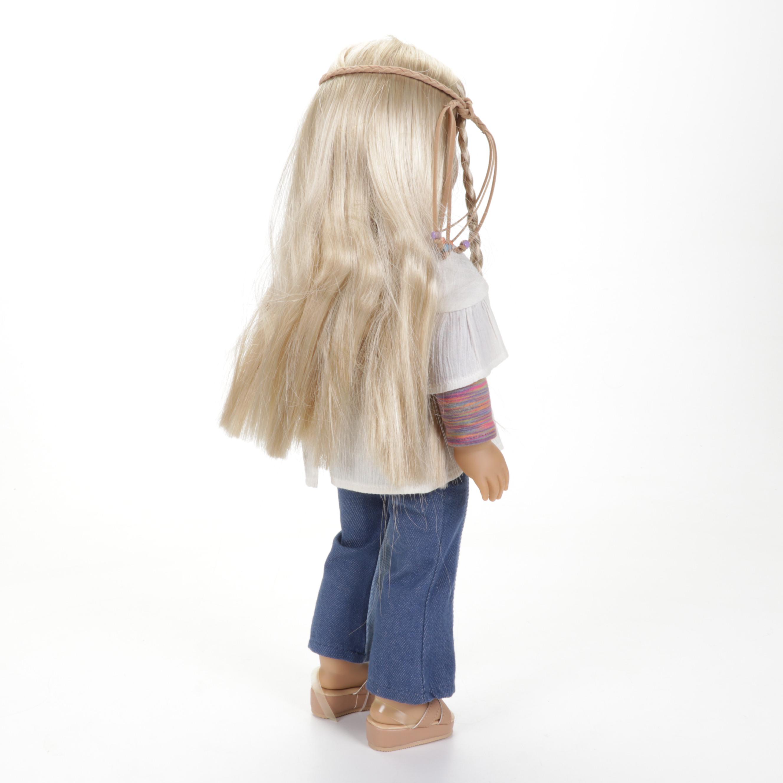 American Girl "Julie" Doll With Clothing, PC Game and "The Body Book For Girls"