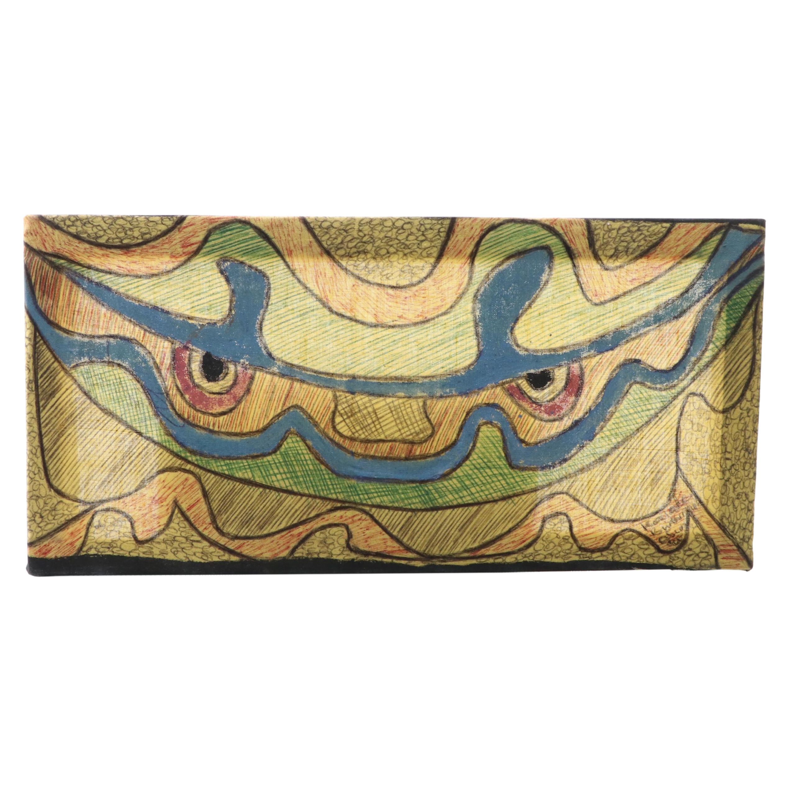 Kayode Buraimoh Abstract Mixed Media Painting