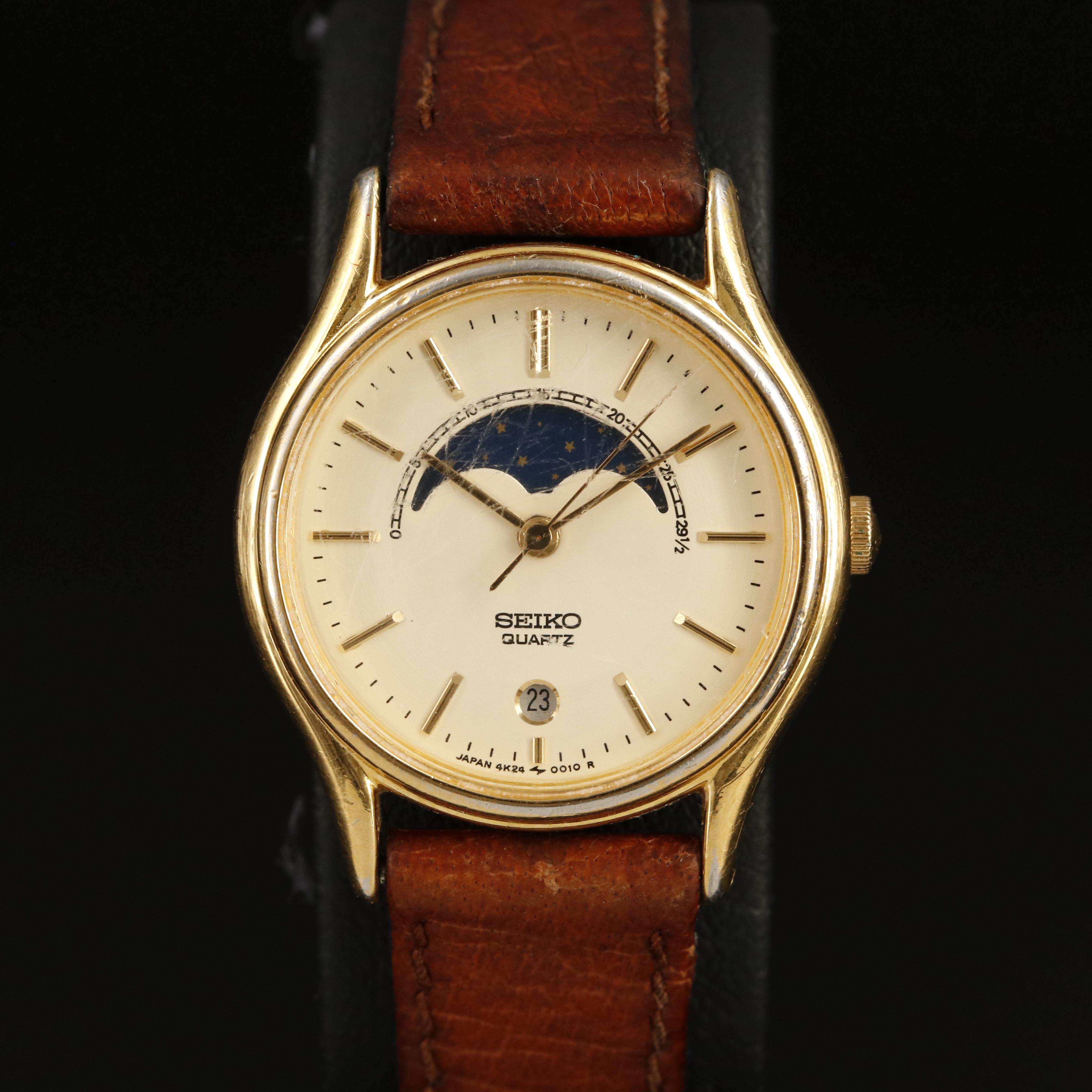 Seiko Moonphase Quartz Watch