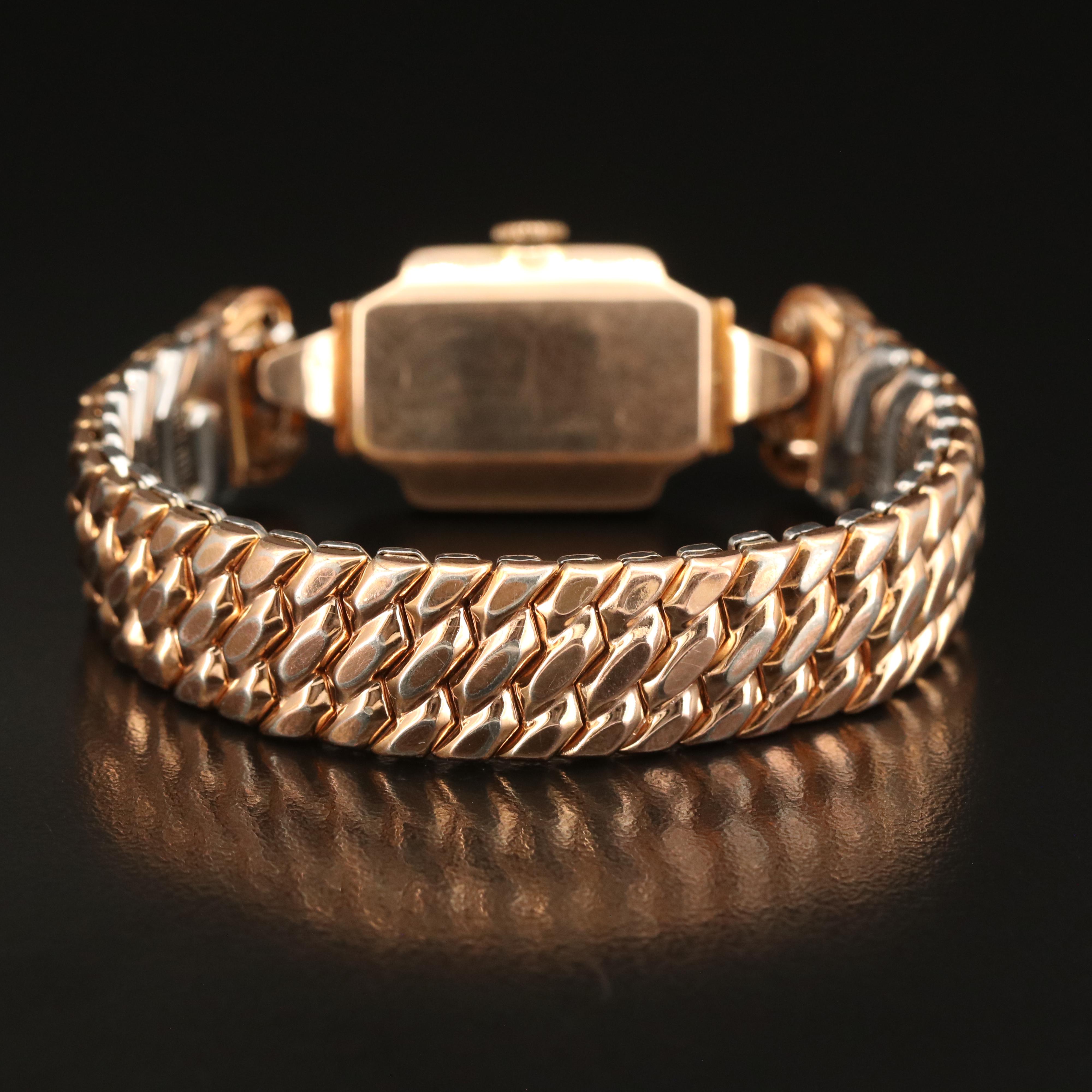 Vintage 14K Rolex Precision Super Balance Watch