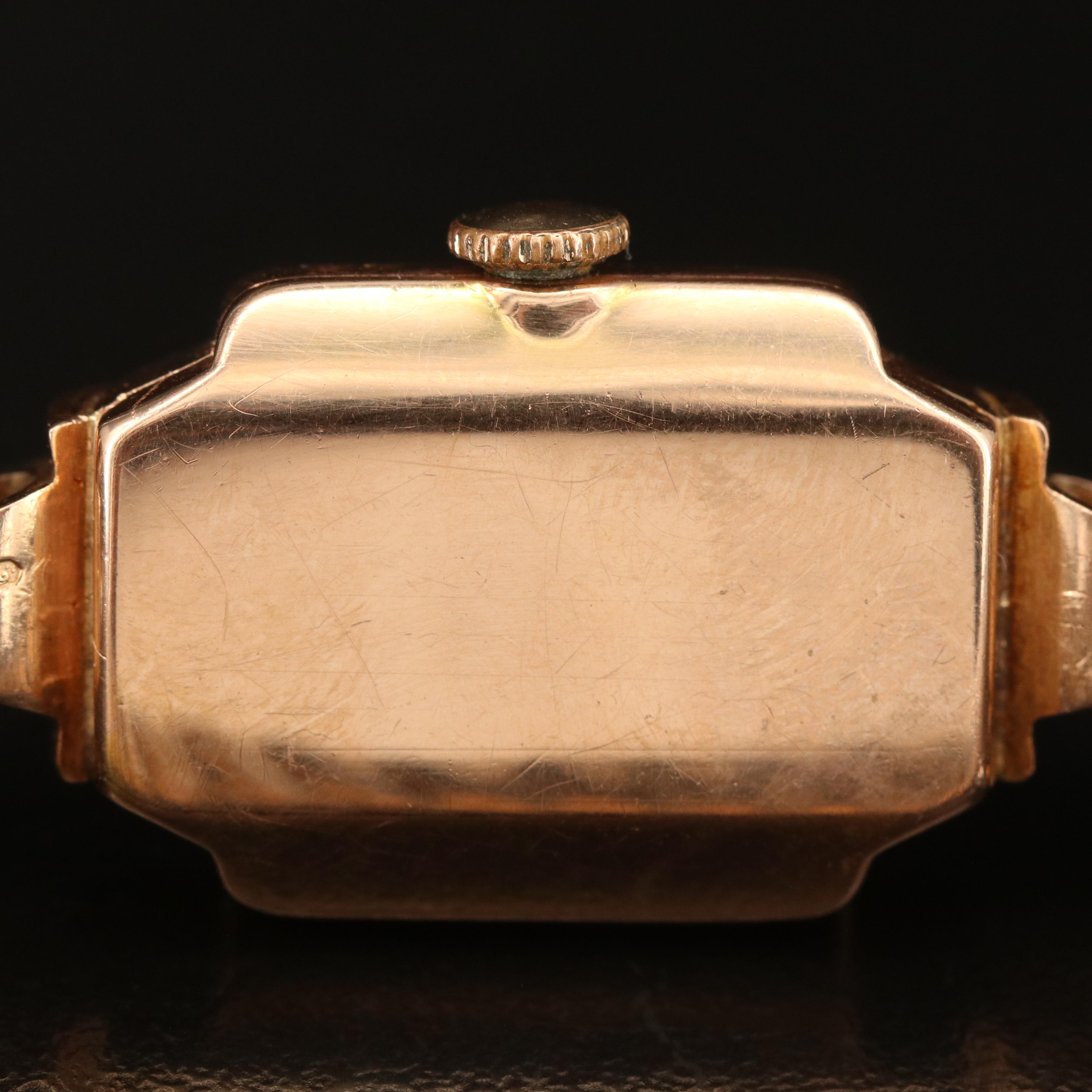 Vintage 14K Rolex Precision Super Balance Watch