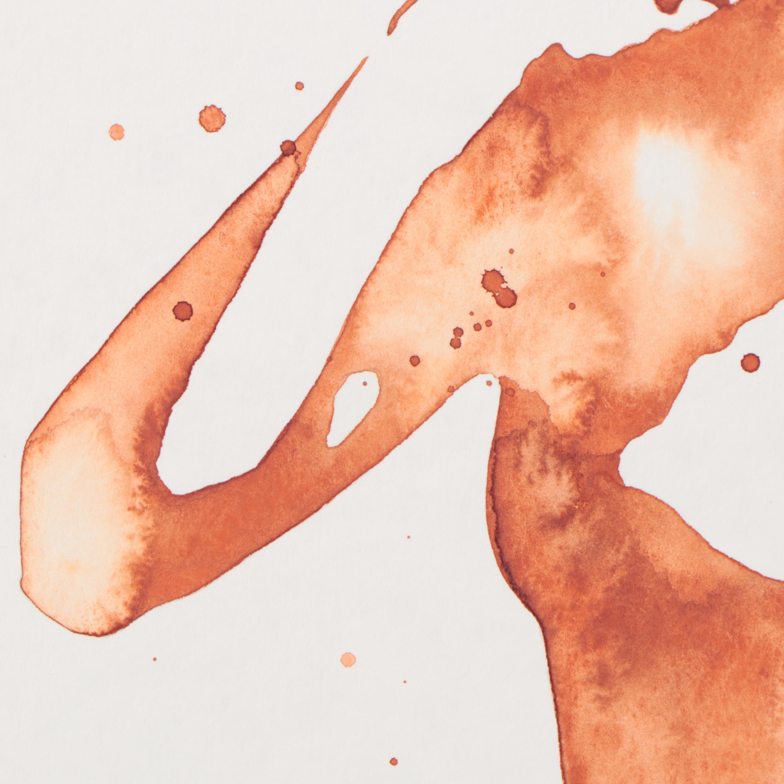 Alyona Glushchenko Watercolor Painting of Nude, 2022