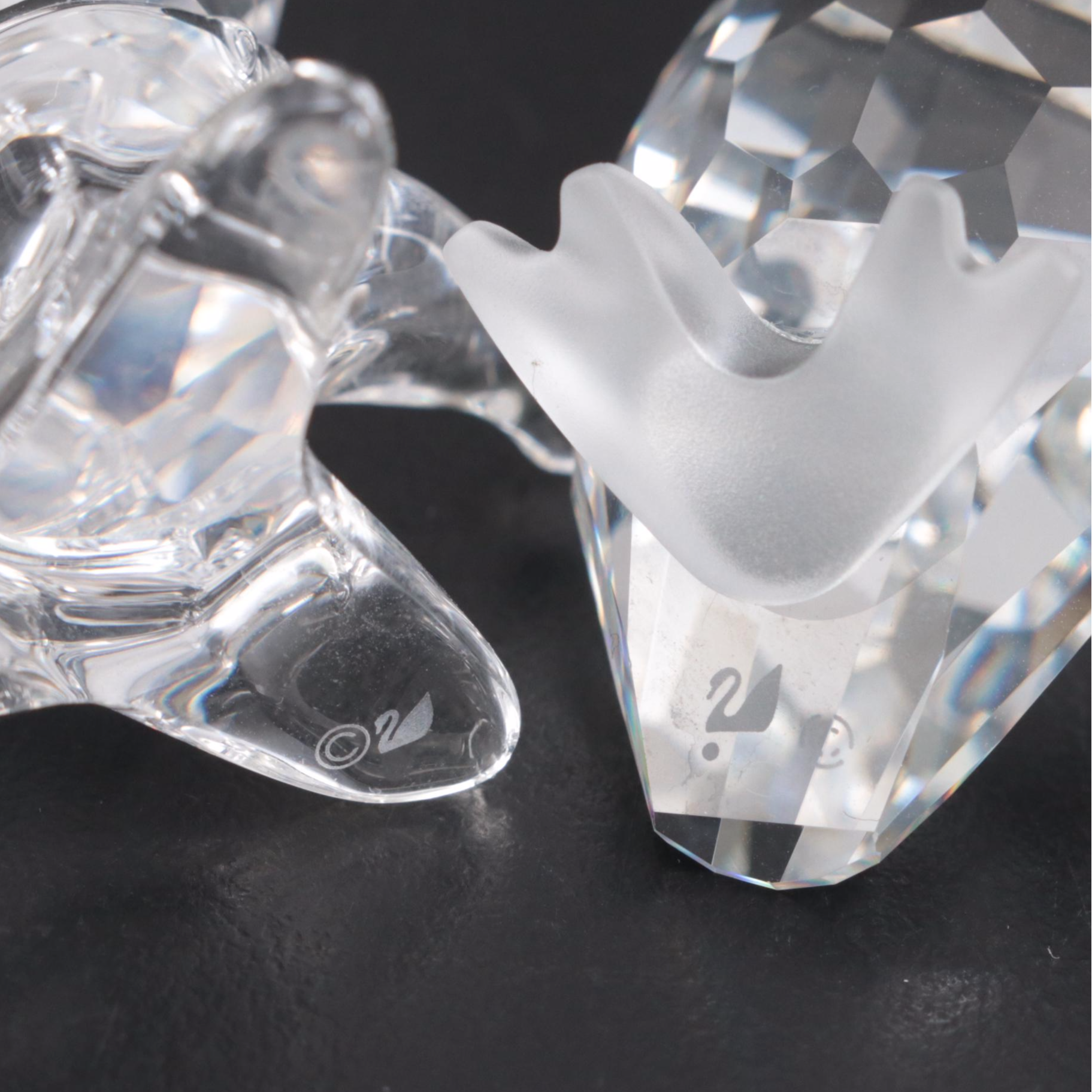 Swarovski Crystal Owl Figurines
