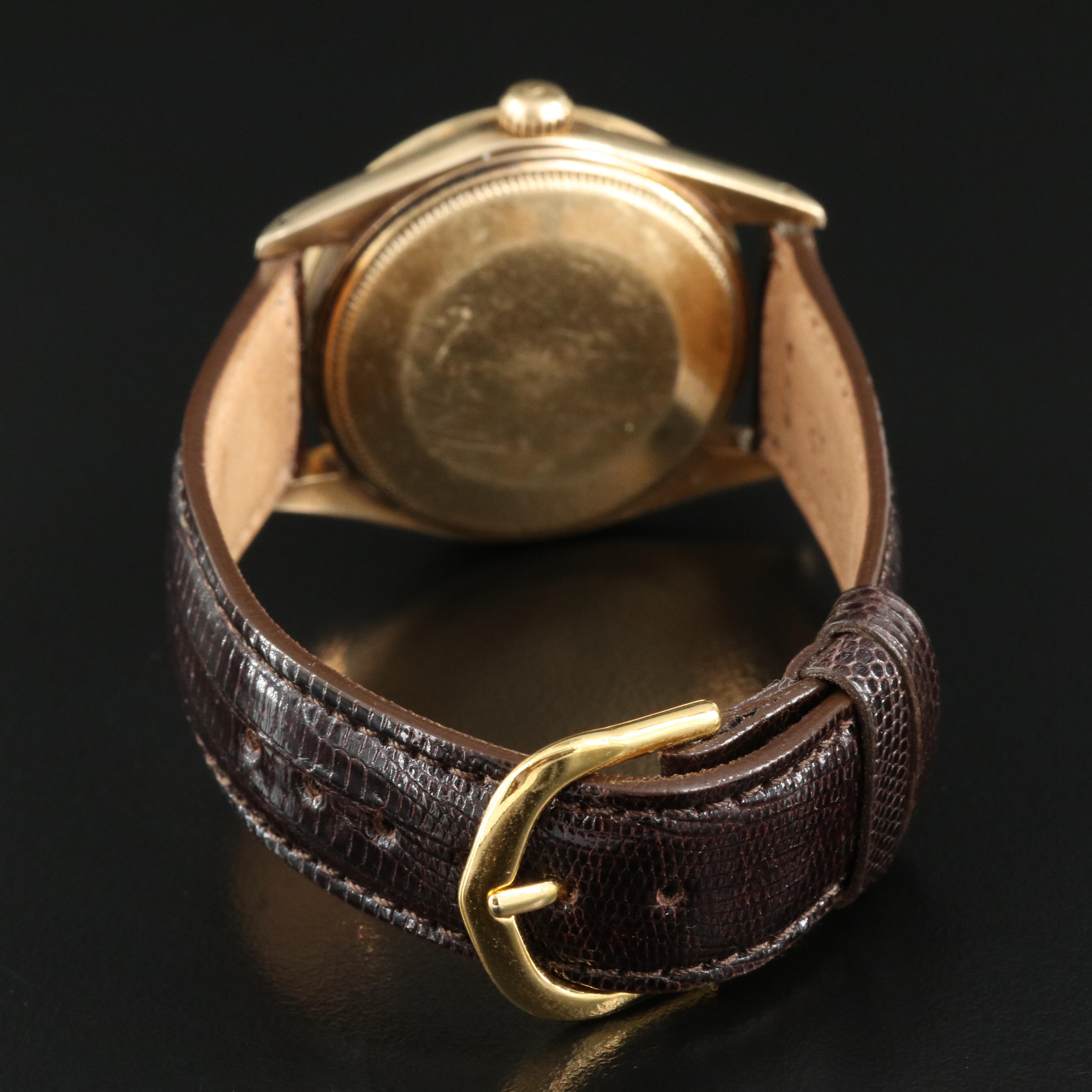 1968 Rolex 14K Oyster Perpetual Date Watch