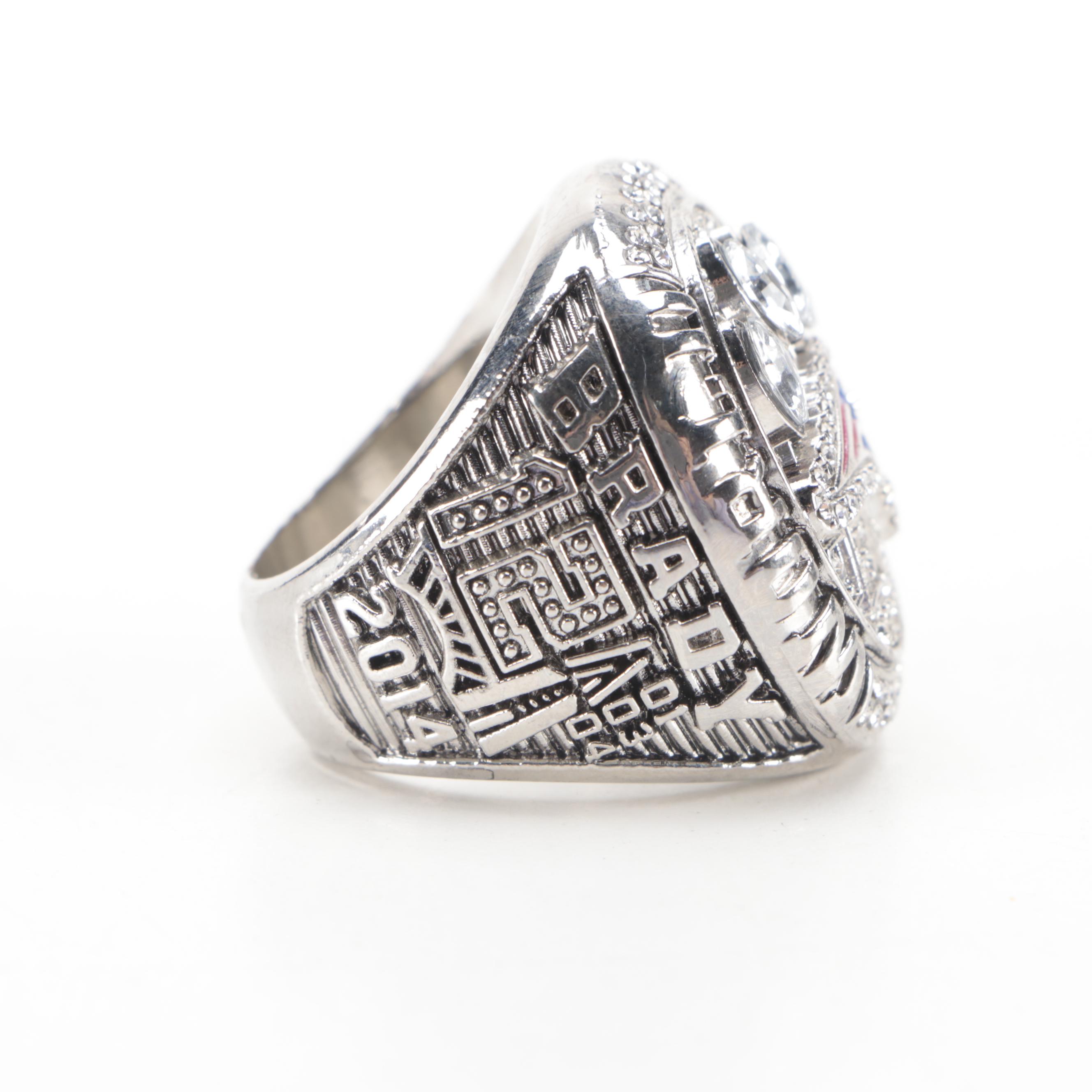 Tom Brady and Joe Burrow Football Championship Replica Rings, 2010s