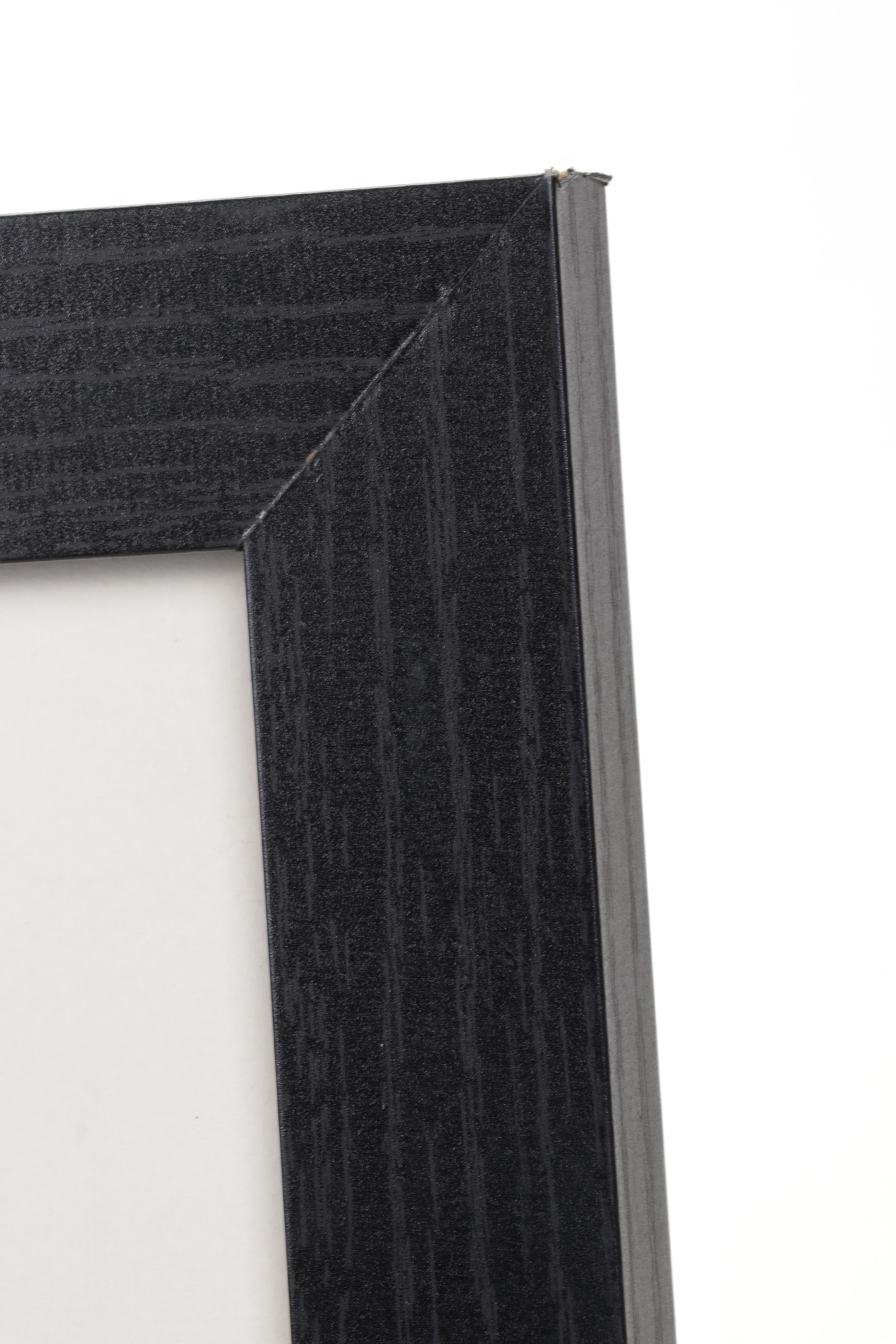 Sid Chafetz Watercolor and Ink Drawing ""Only" Landscape," Circa 1947