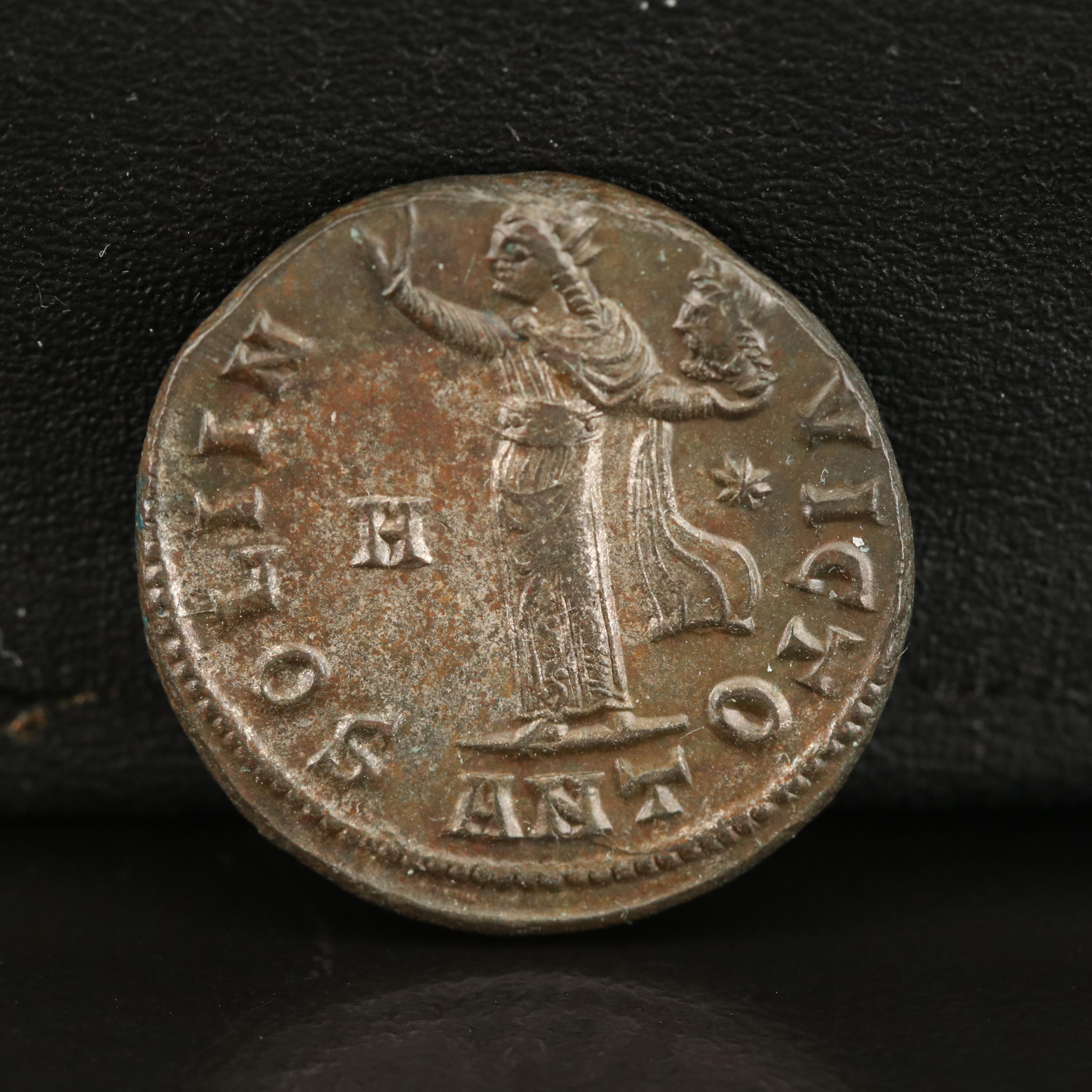Ancient Roman Imperial Follis of Maximinus II Daza, ca. 309 AD