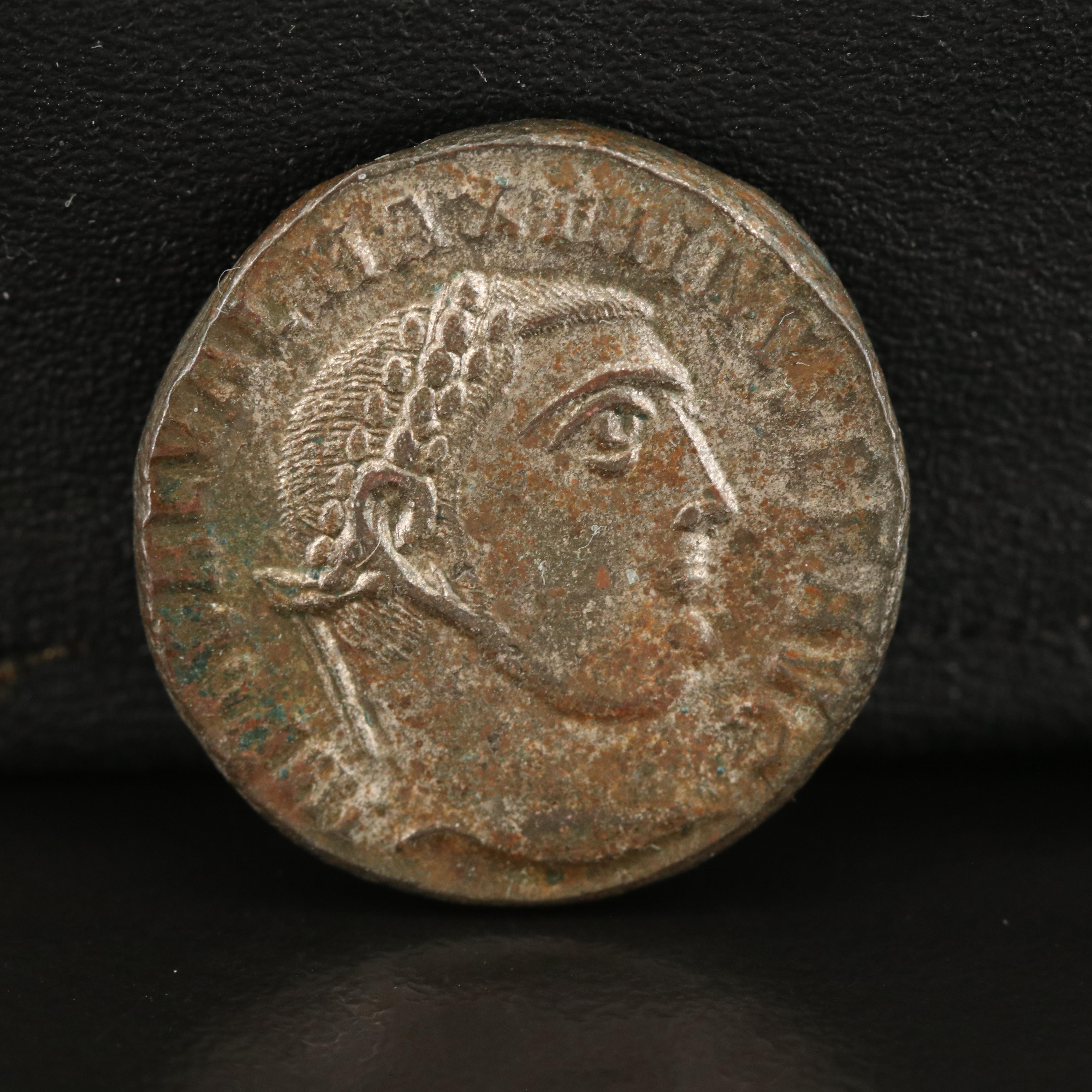 Ancient Roman Imperial Follis of Maximinus II Daza, ca. 309 AD