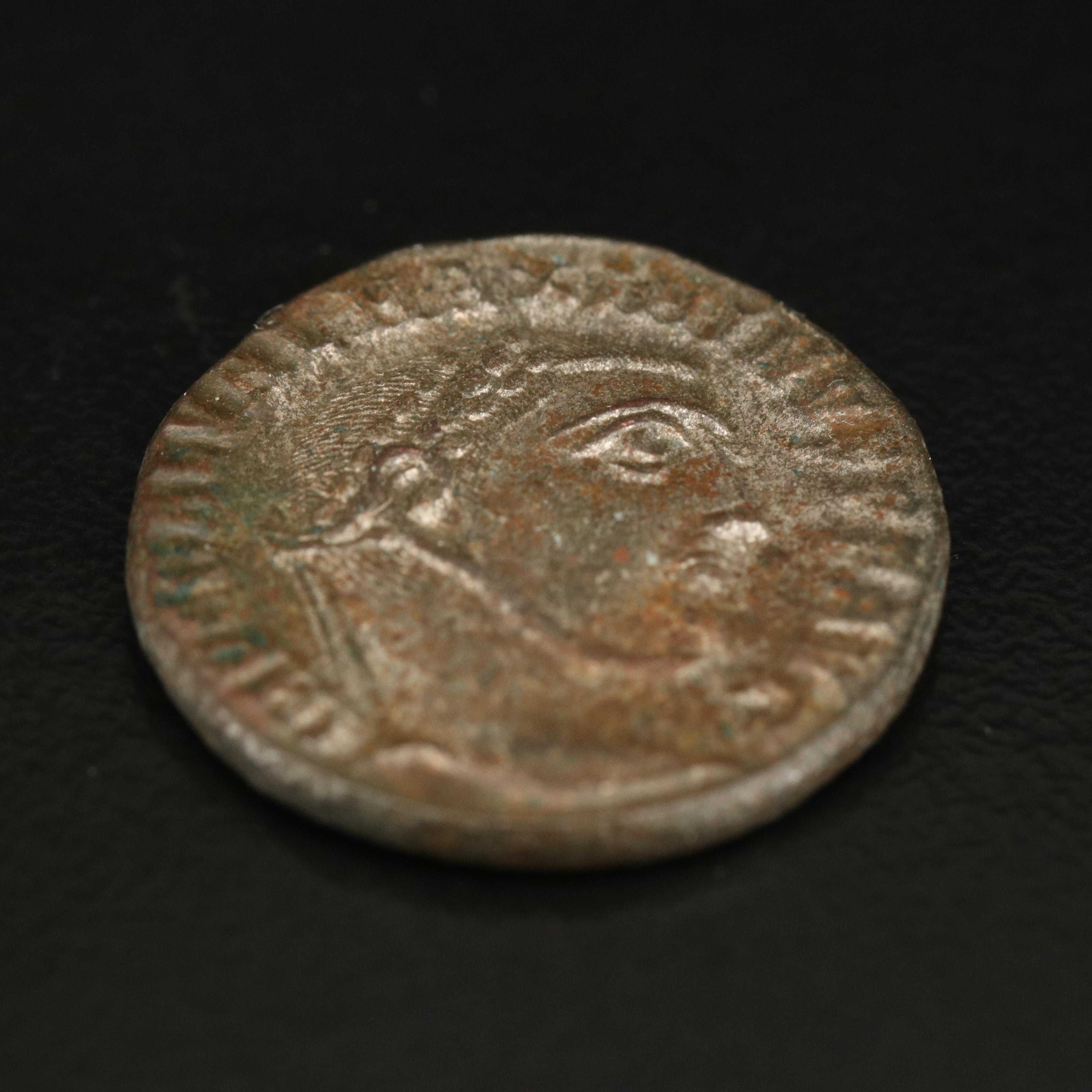 Ancient Roman Imperial Follis of Maximinus II Daza, ca. 309 AD