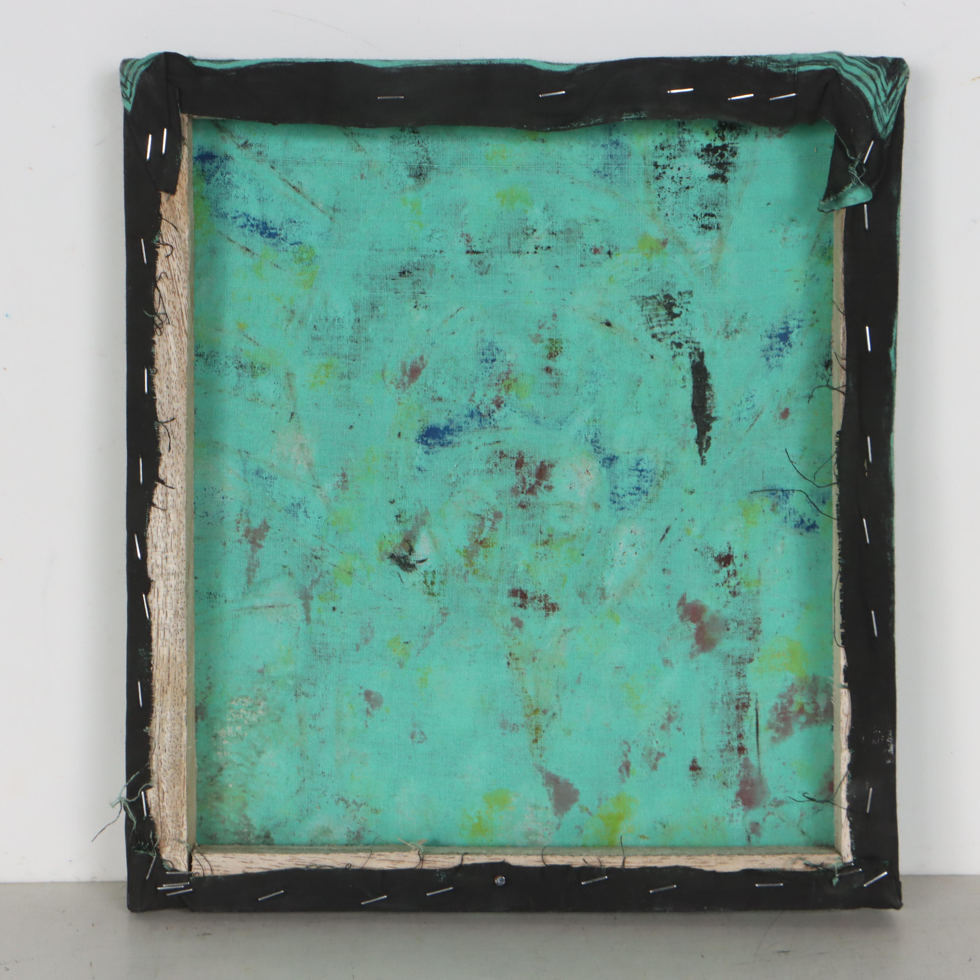 Kayode Buraimoh Mixed Media Painting, 2010