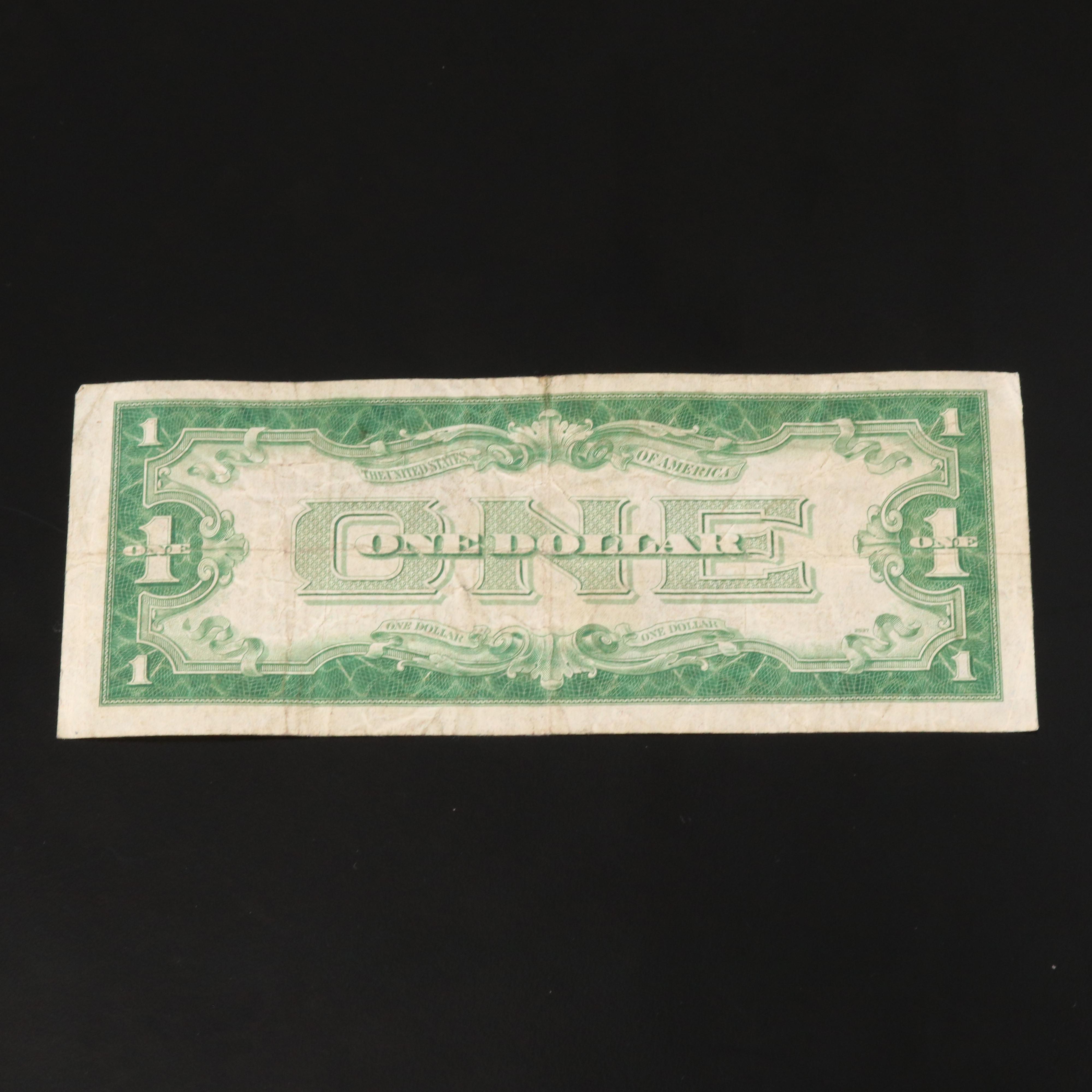 Nineteen Vintage U.S. Currency Banknotes