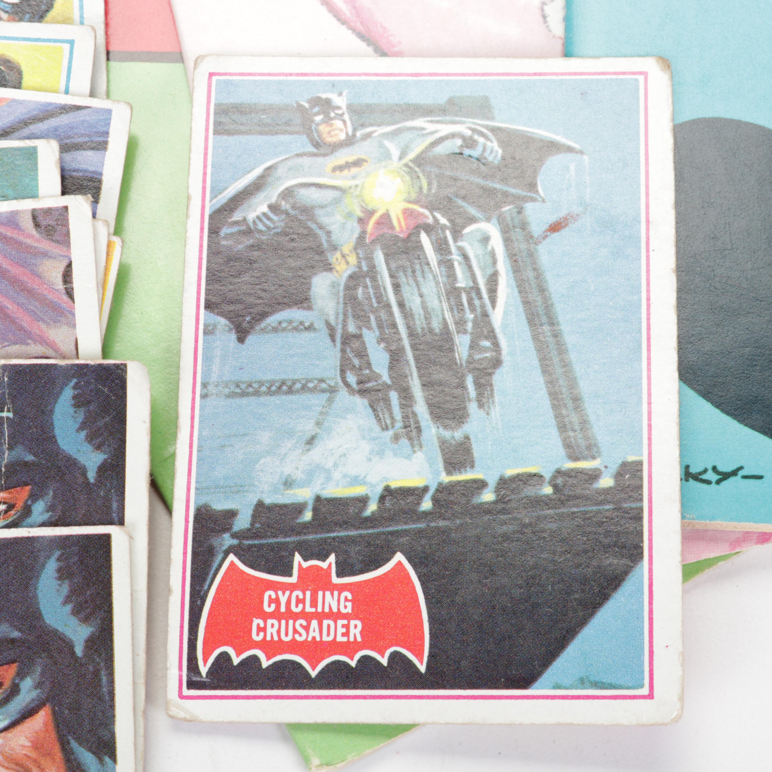 Rocket Express Rocket Ship Cup, Batman Pins and Cards, Crissy Doll, and More