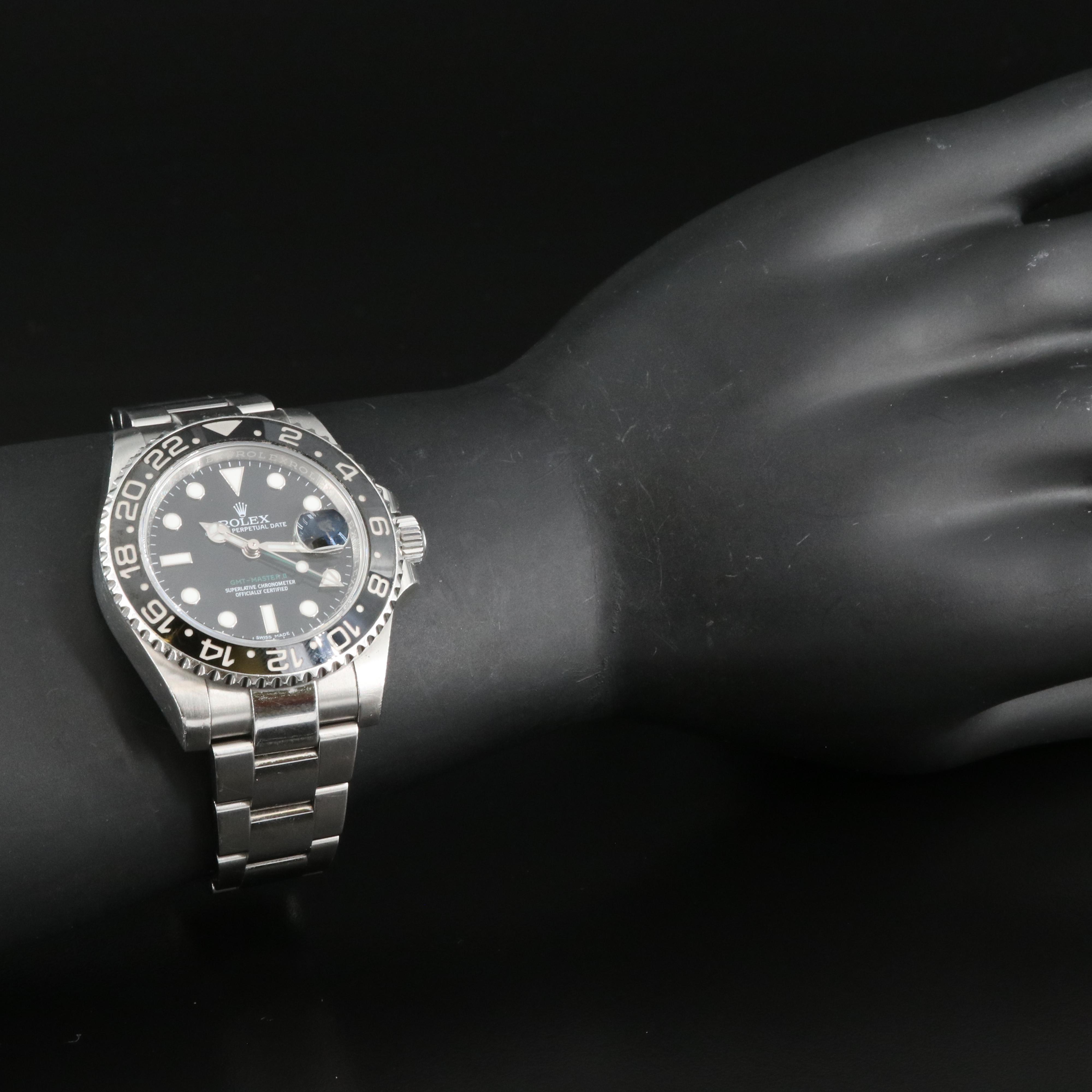 Rolex GMT-Master II Stainless Steel Watch