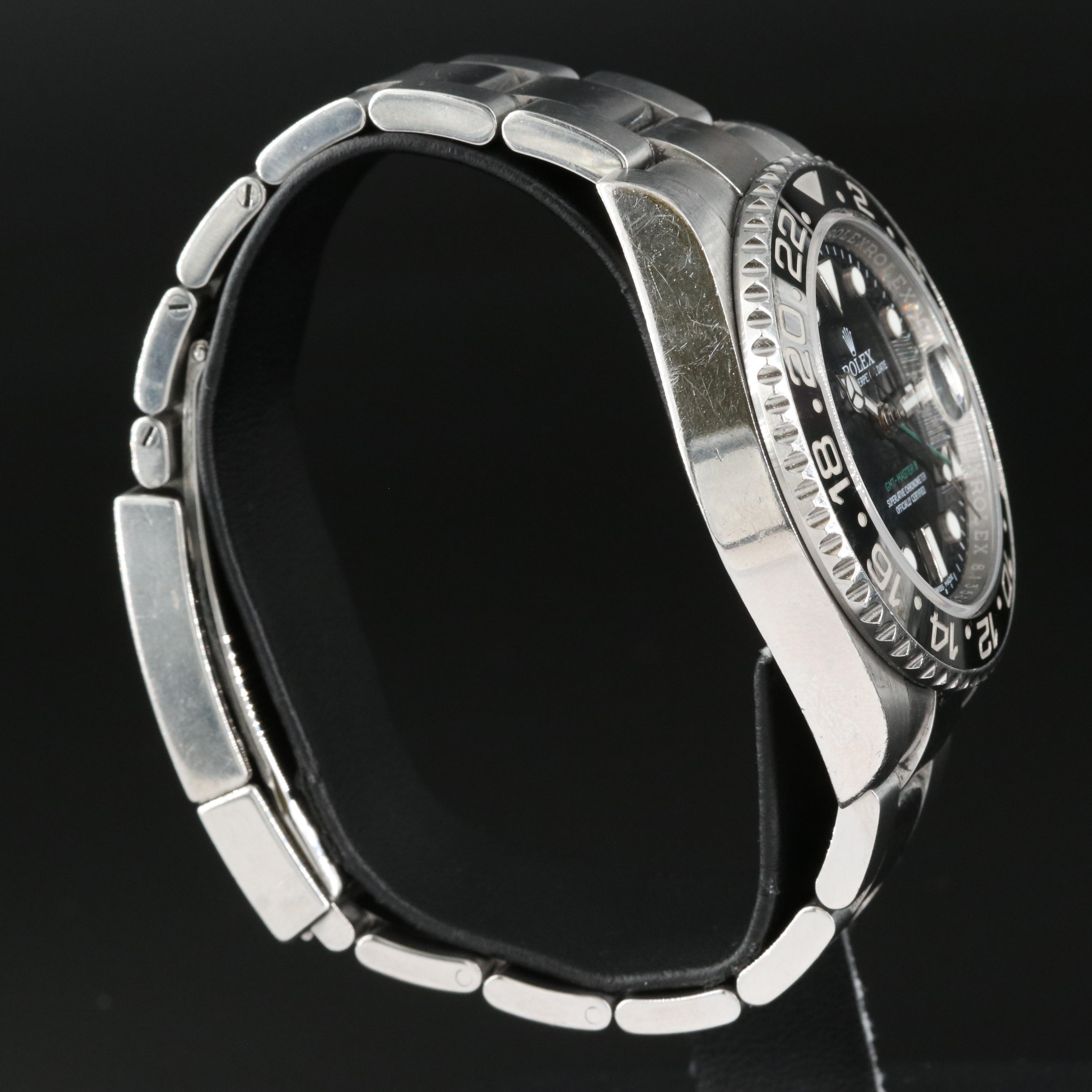 Rolex GMT-Master II Stainless Steel Watch