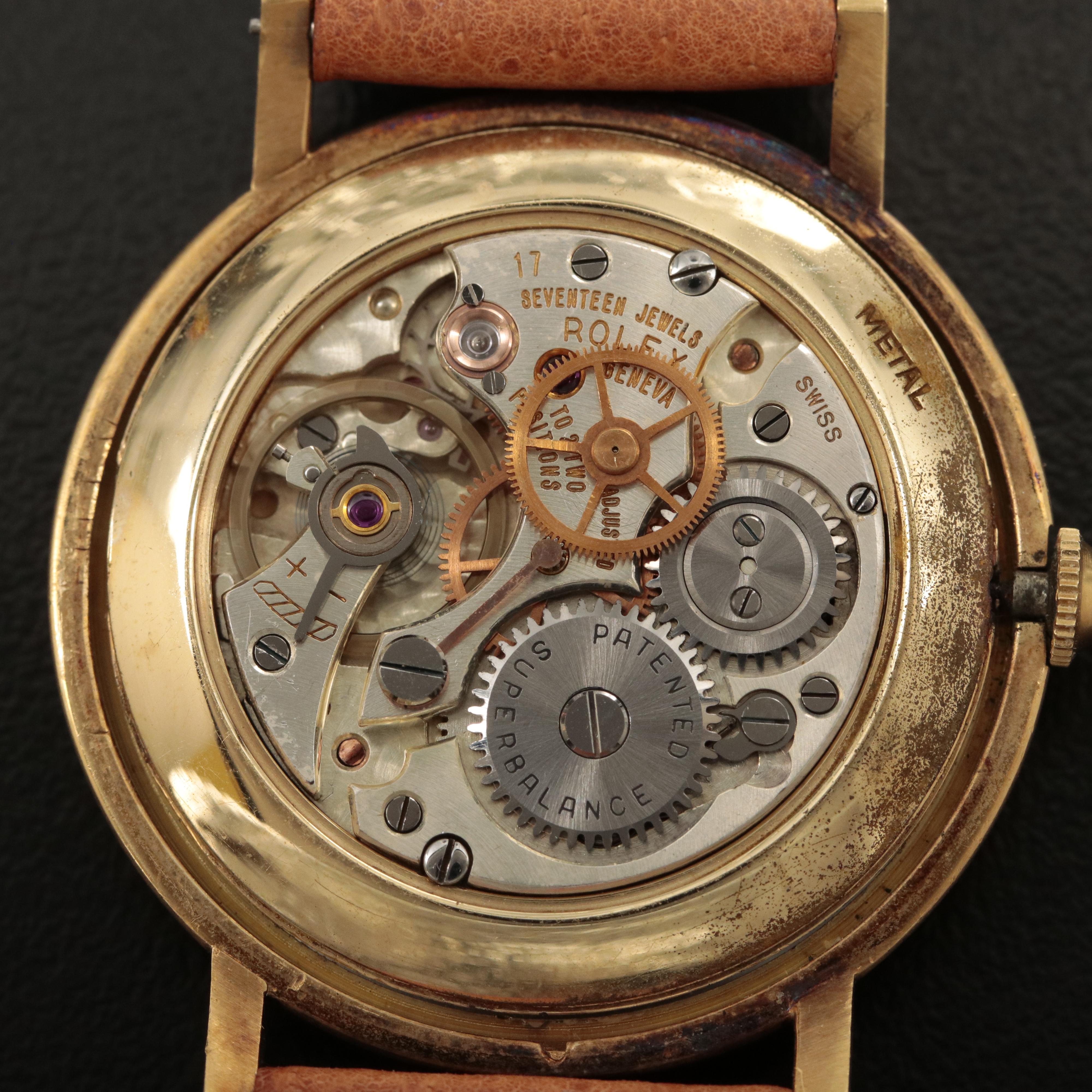 Vintage Rolex Precision 18K Watch