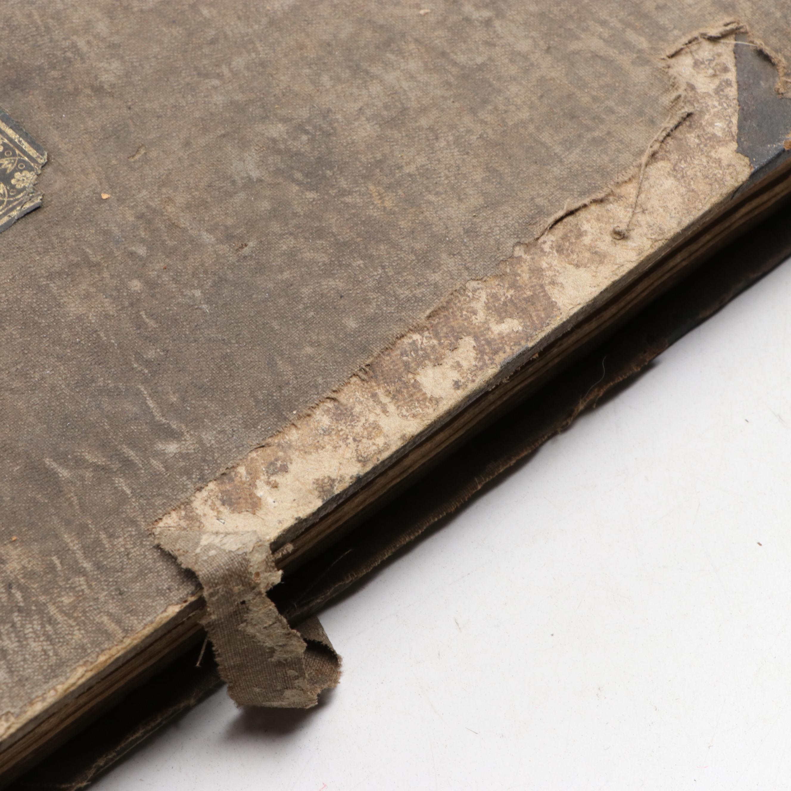 Bound French Music Composition Books, Mid-19th Century