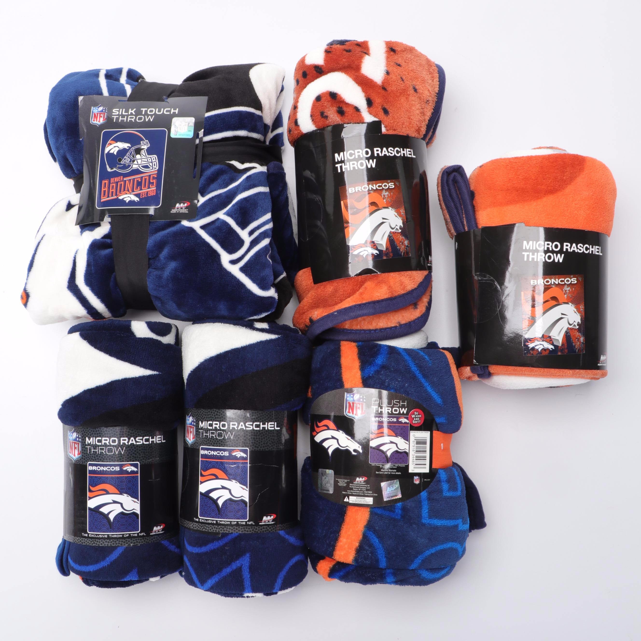 Denver Broncos Football Memorabilia With Signed Mascot Head, Bobbleheads, More