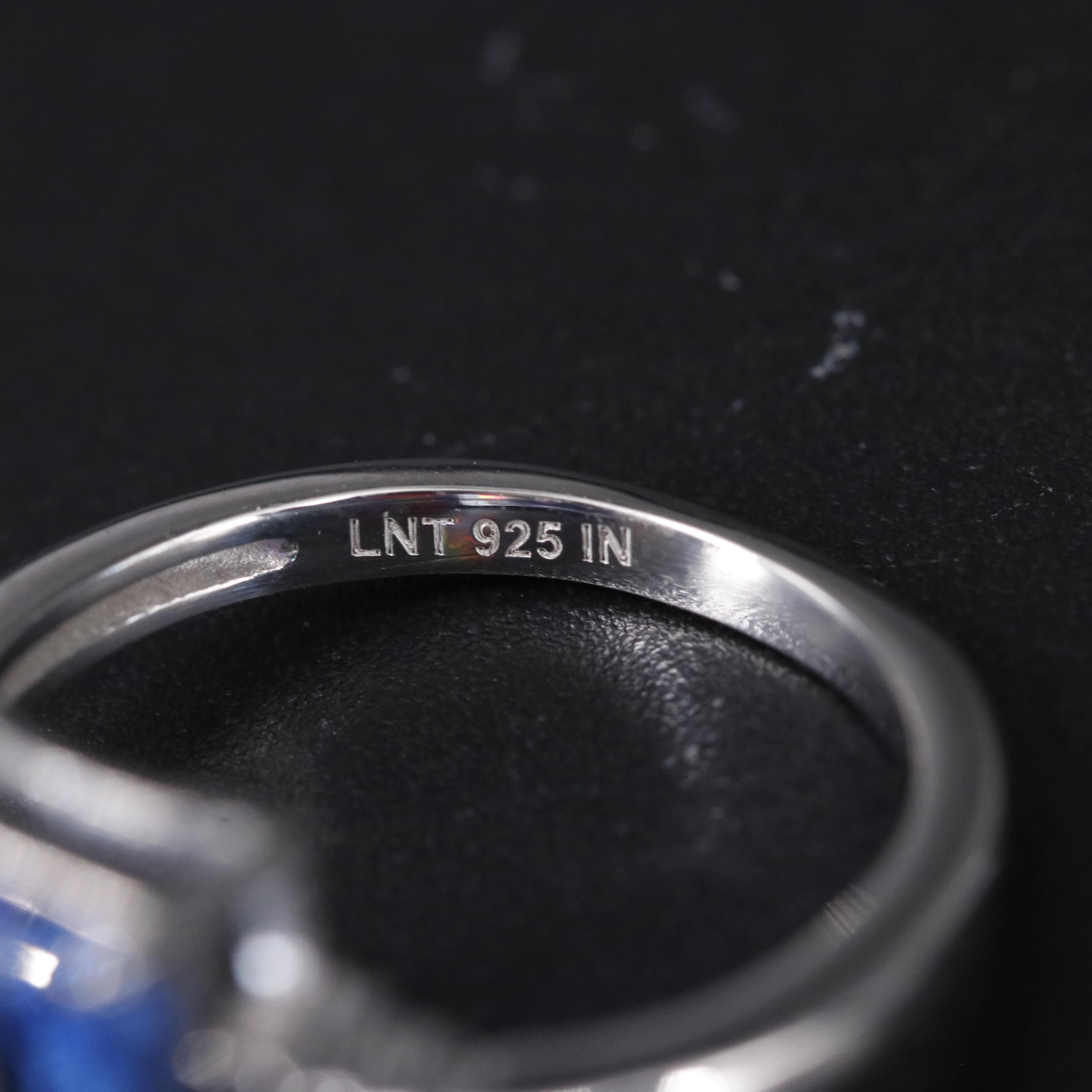 Sterling Silver Tanzanite Ring