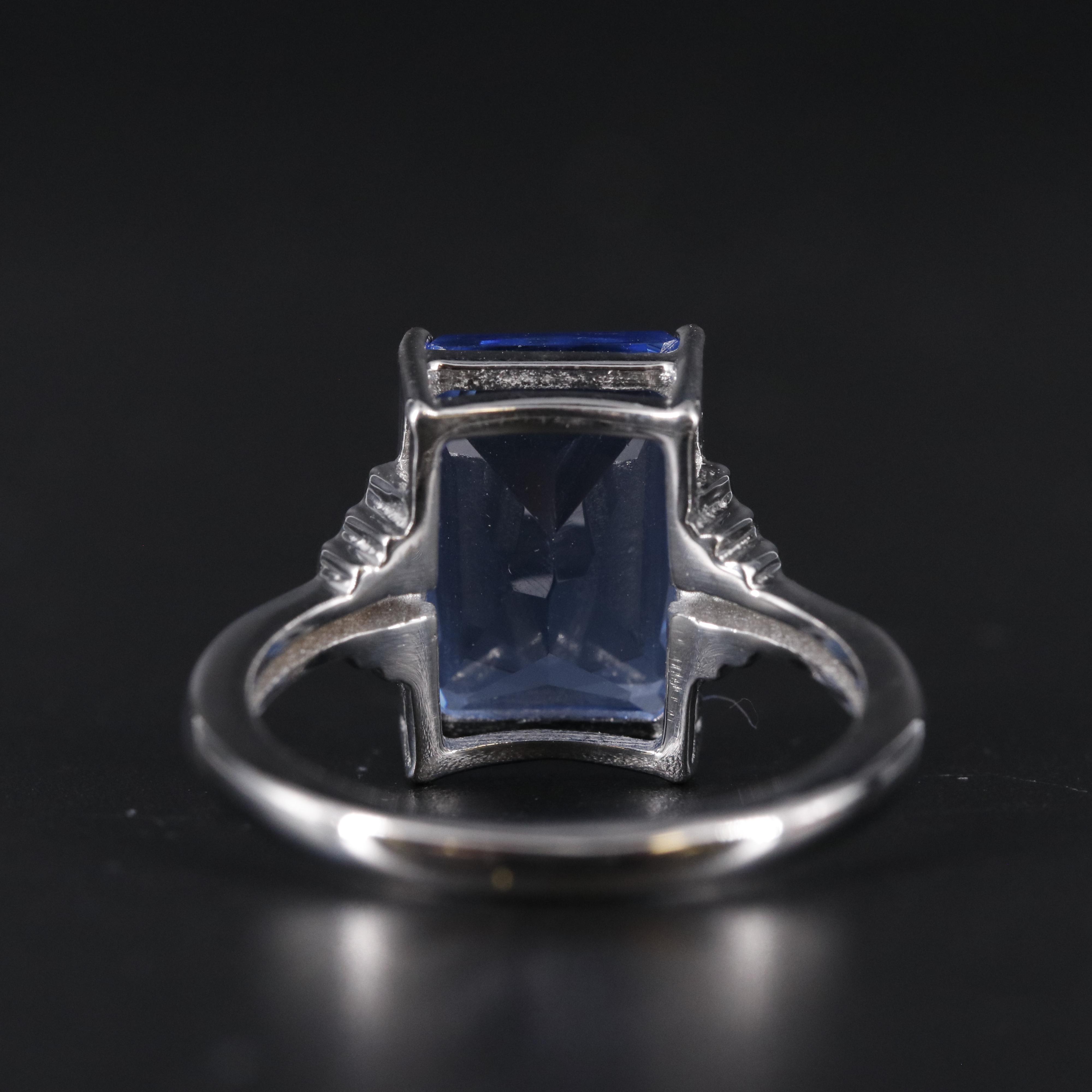 Sterling Silver Tanzanite Ring