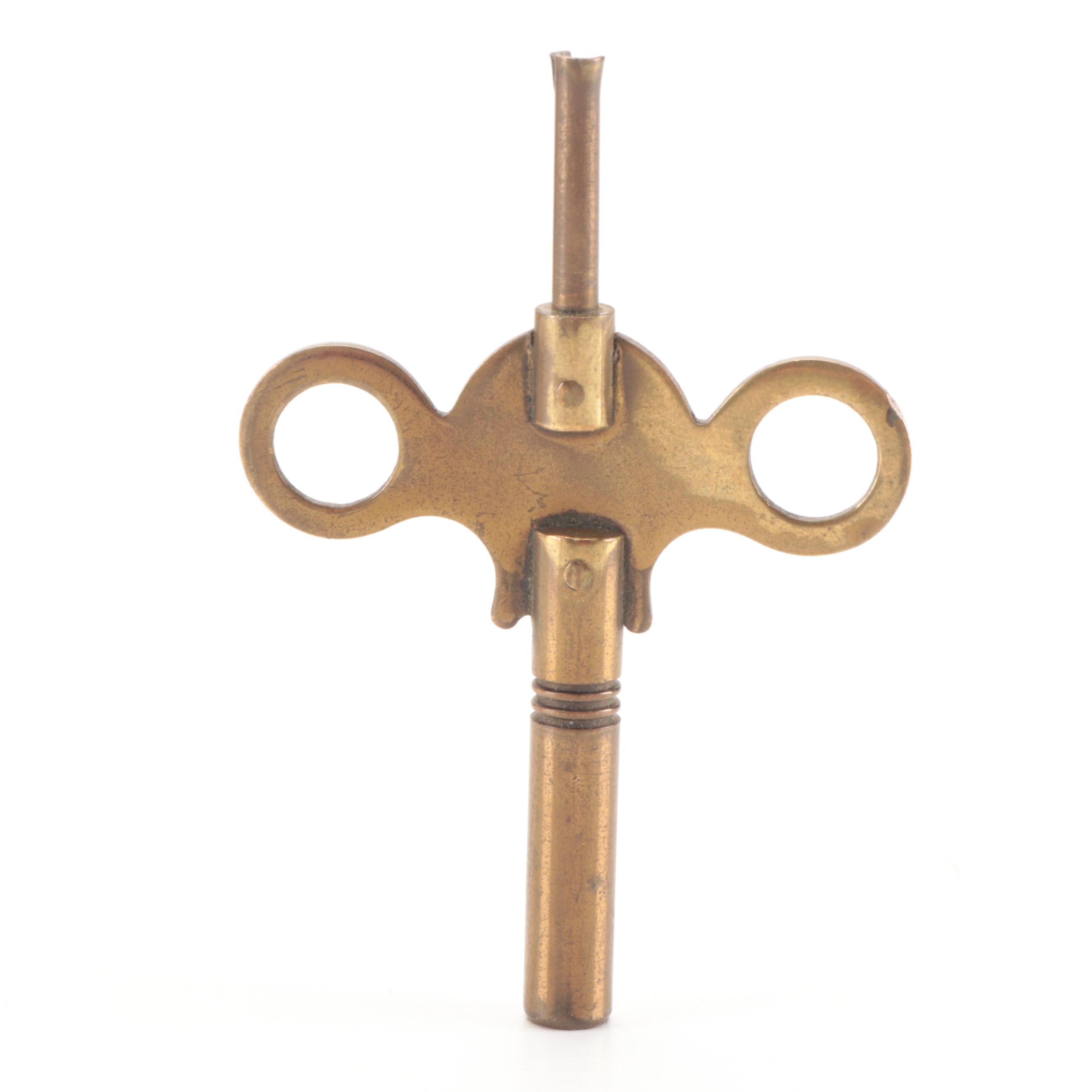 Tiffany & Co. Copper Ship's Bell Mantel Clock, Early 20th Century