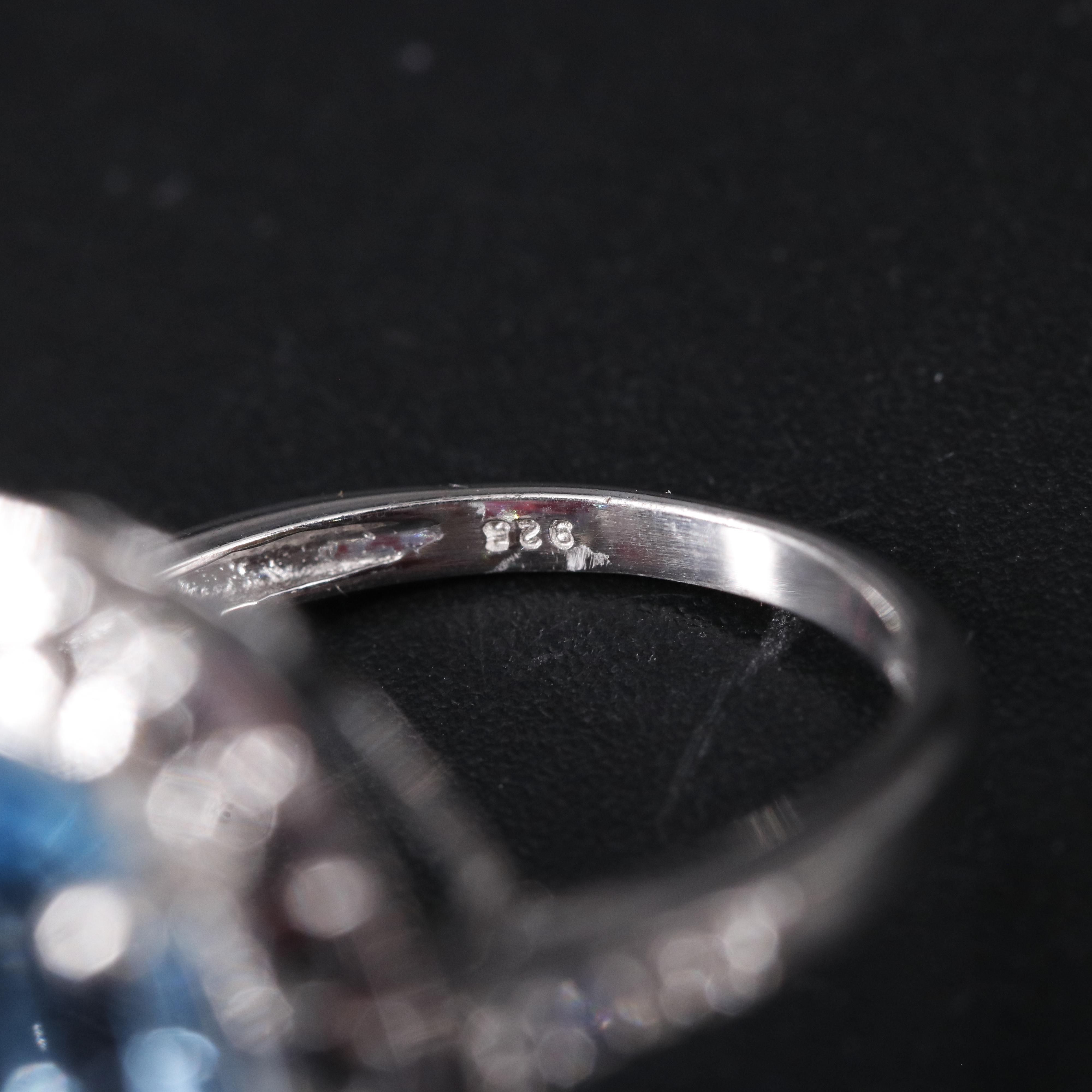 Sterling Silver Gemstone Ring