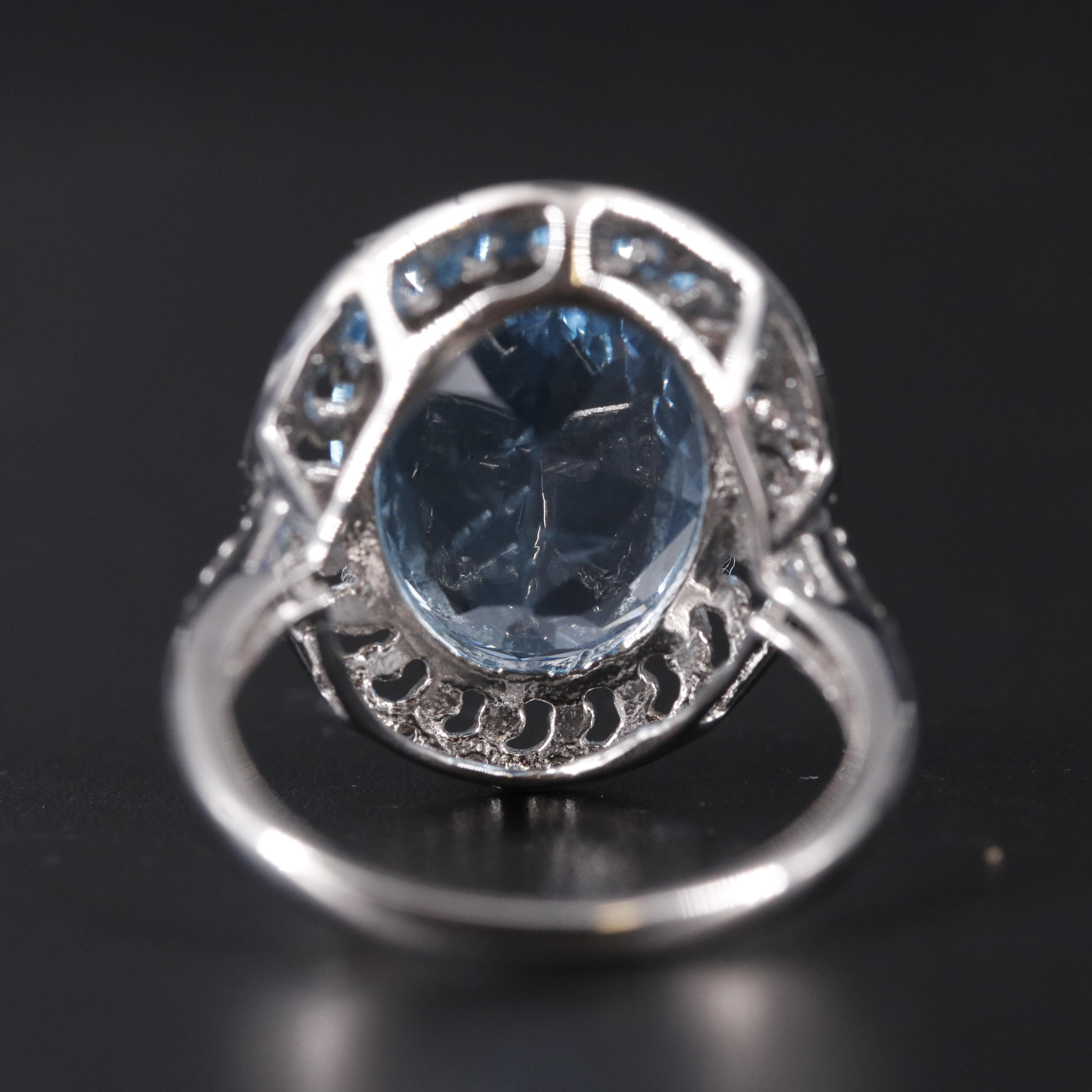 Sterling Silver Gemstone Ring