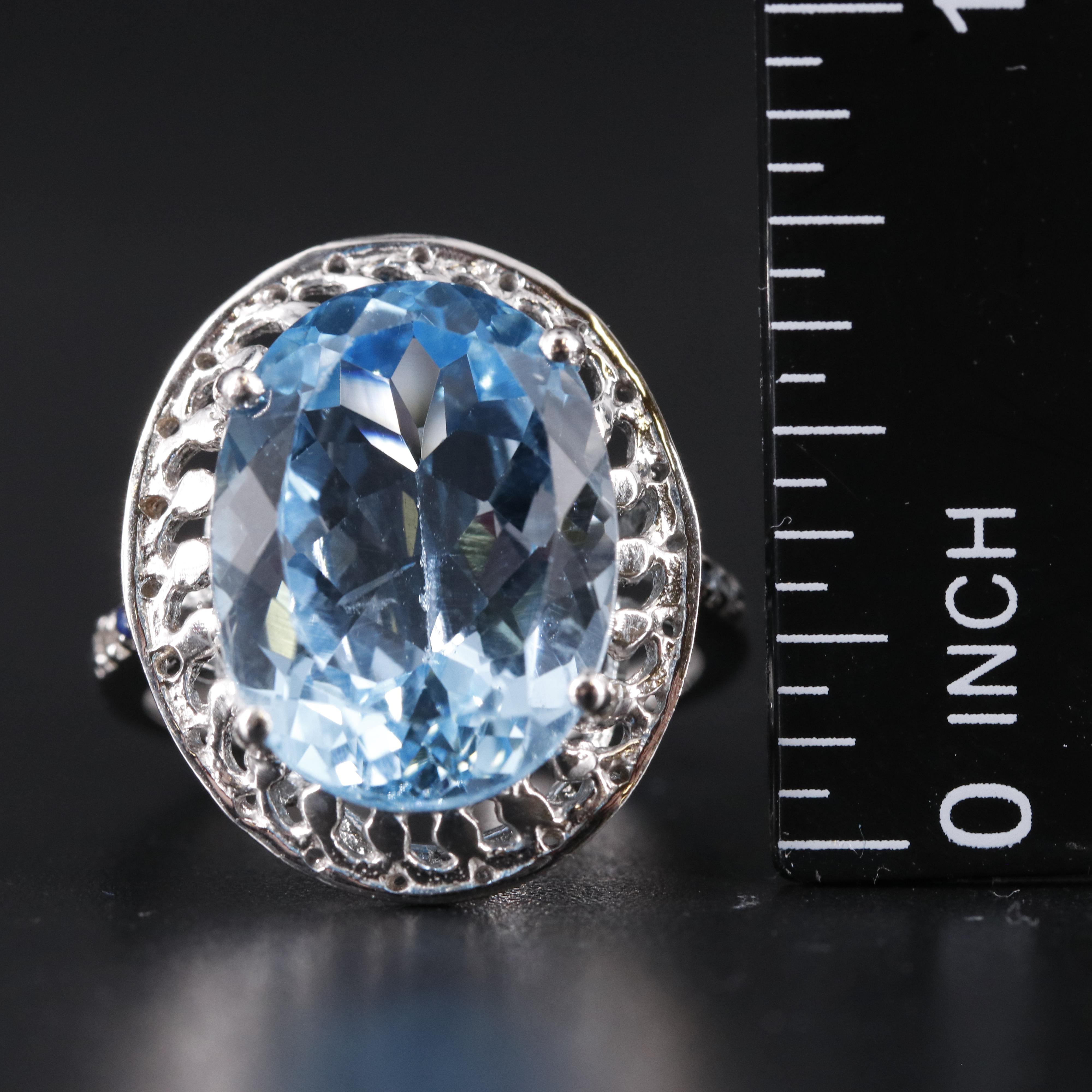 Sterling Silver Gemstone Ring